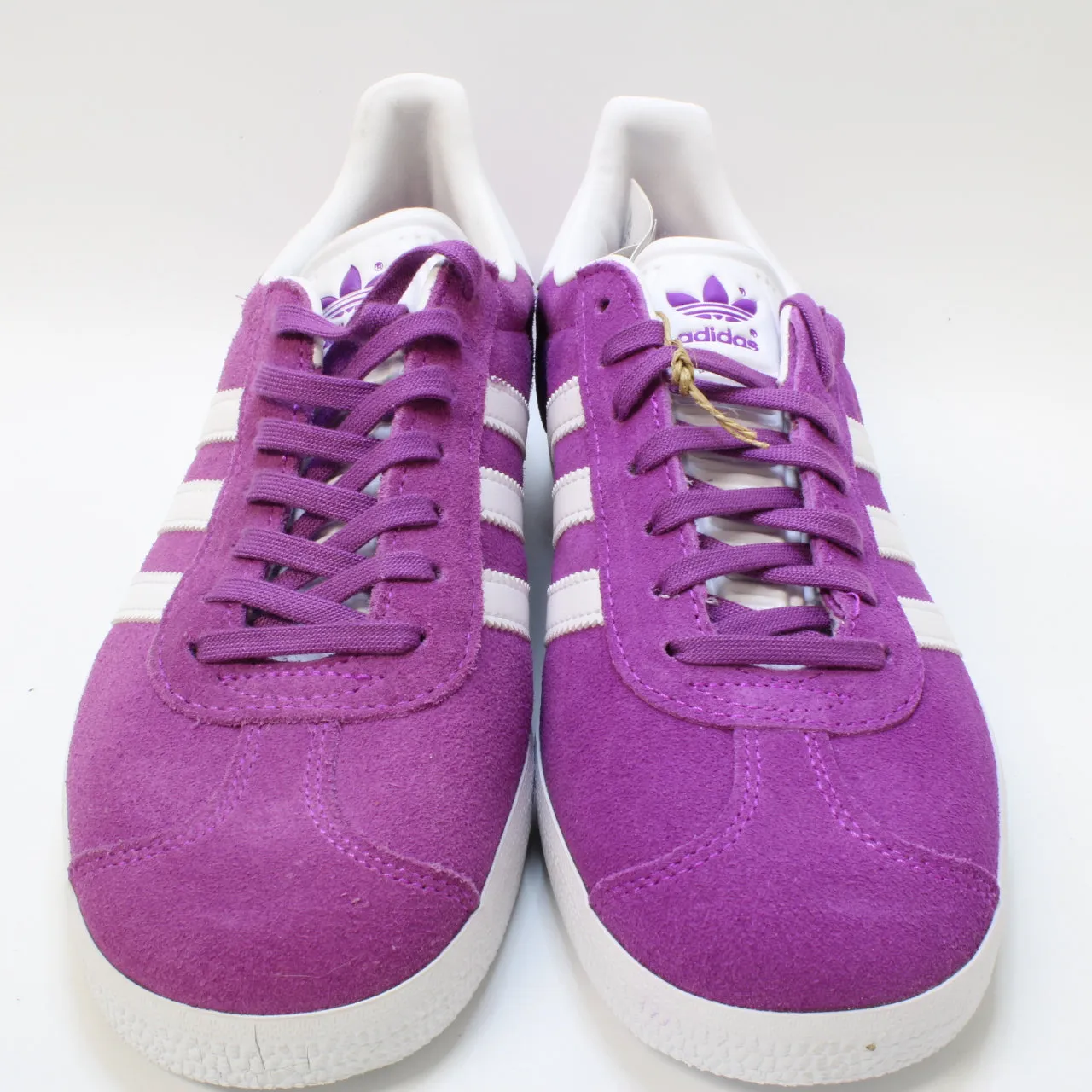 adidas Gazelle Shock Purple White Gold Melt Uk Size 6