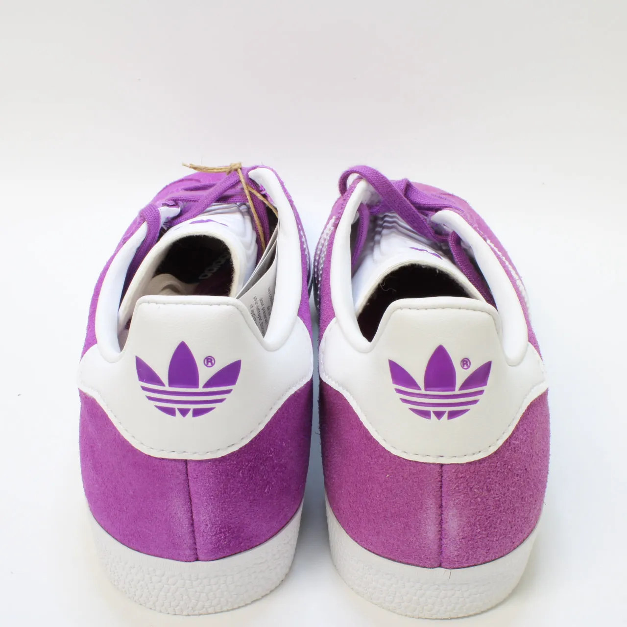 adidas Gazelle Shock Purple White Gold Melt Uk Size 6