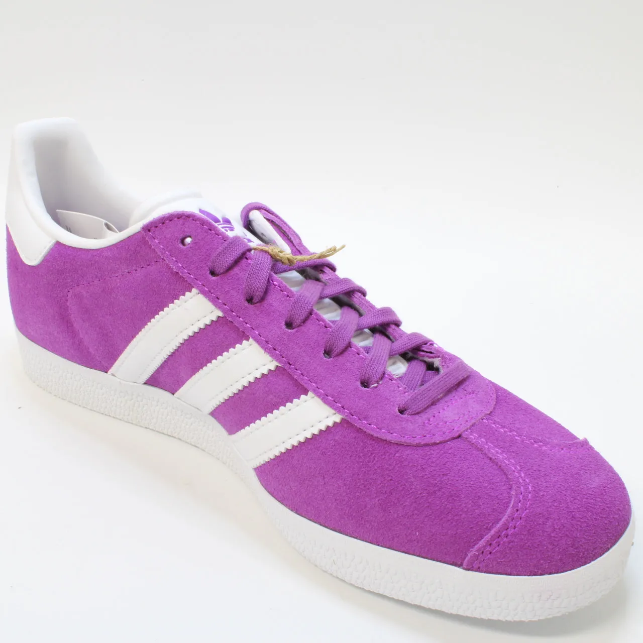 adidas Gazelle Shock Purple White Gold Melt Uk Size 6