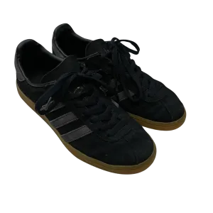 Adidas München Three Stripe Grey/Black Trainers - UK 9