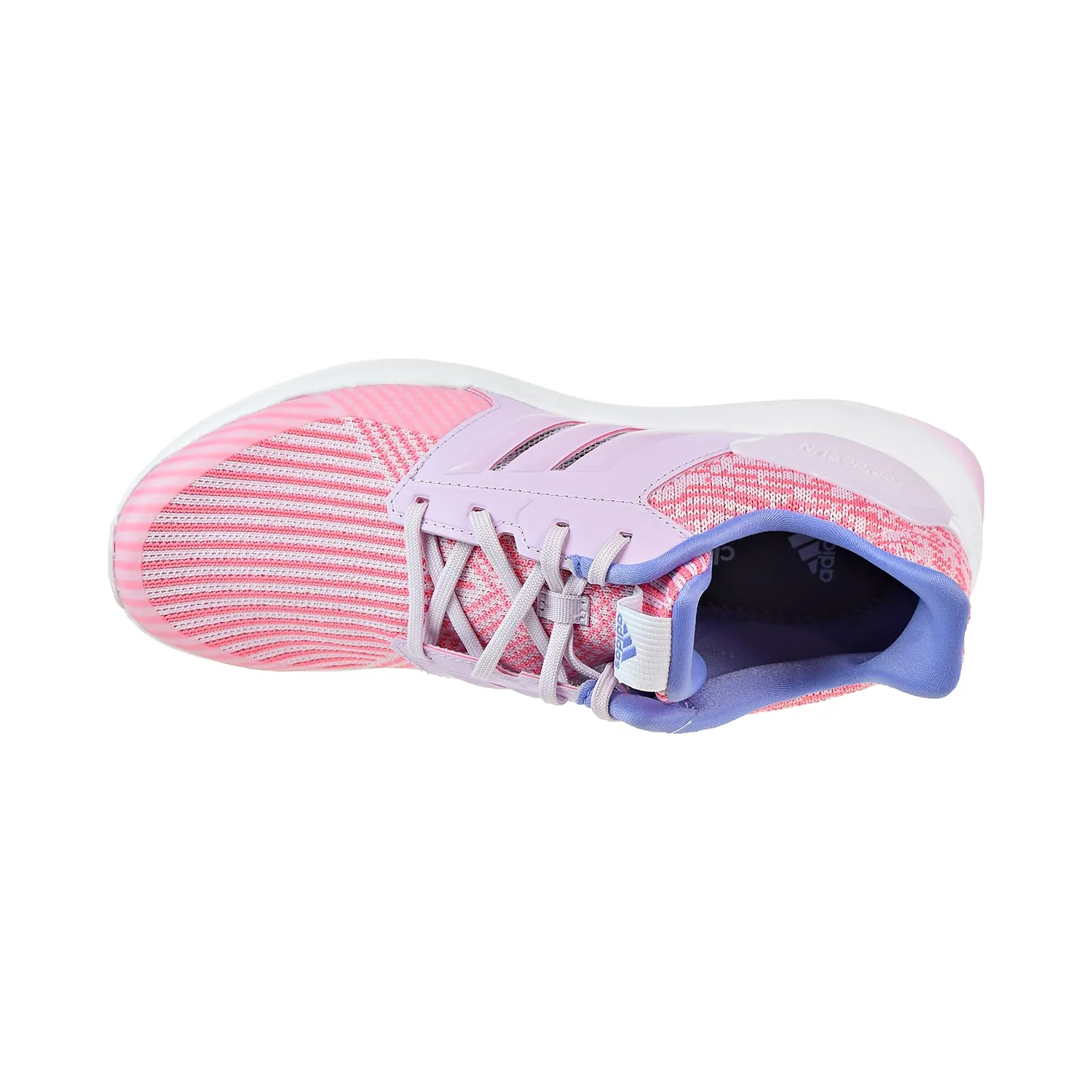 Adidas RapidaRun Knit Big Kids' Shoes Aero Pink/Aero Pink/White