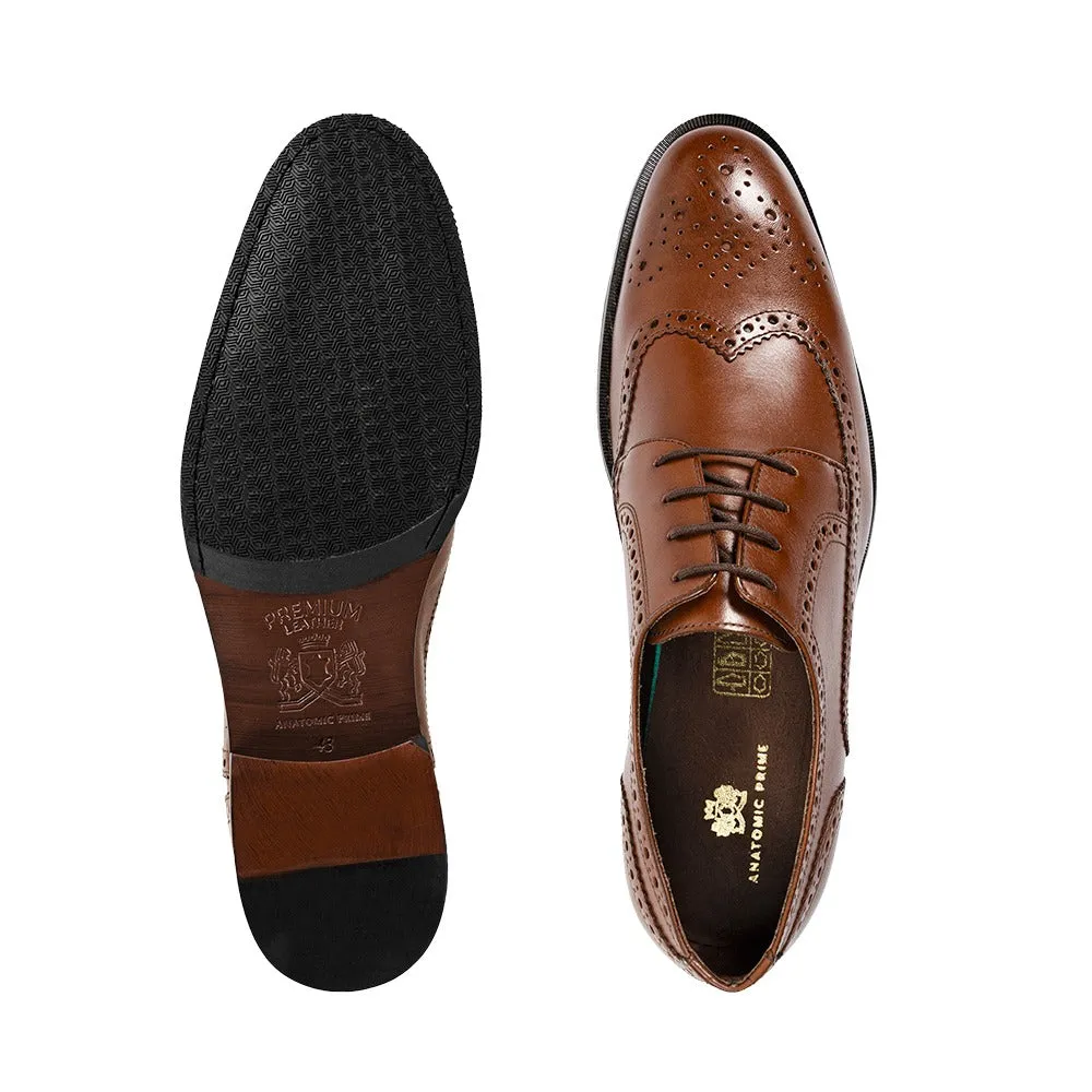 Bielsa Men's Leather Formal Brogue Shoes