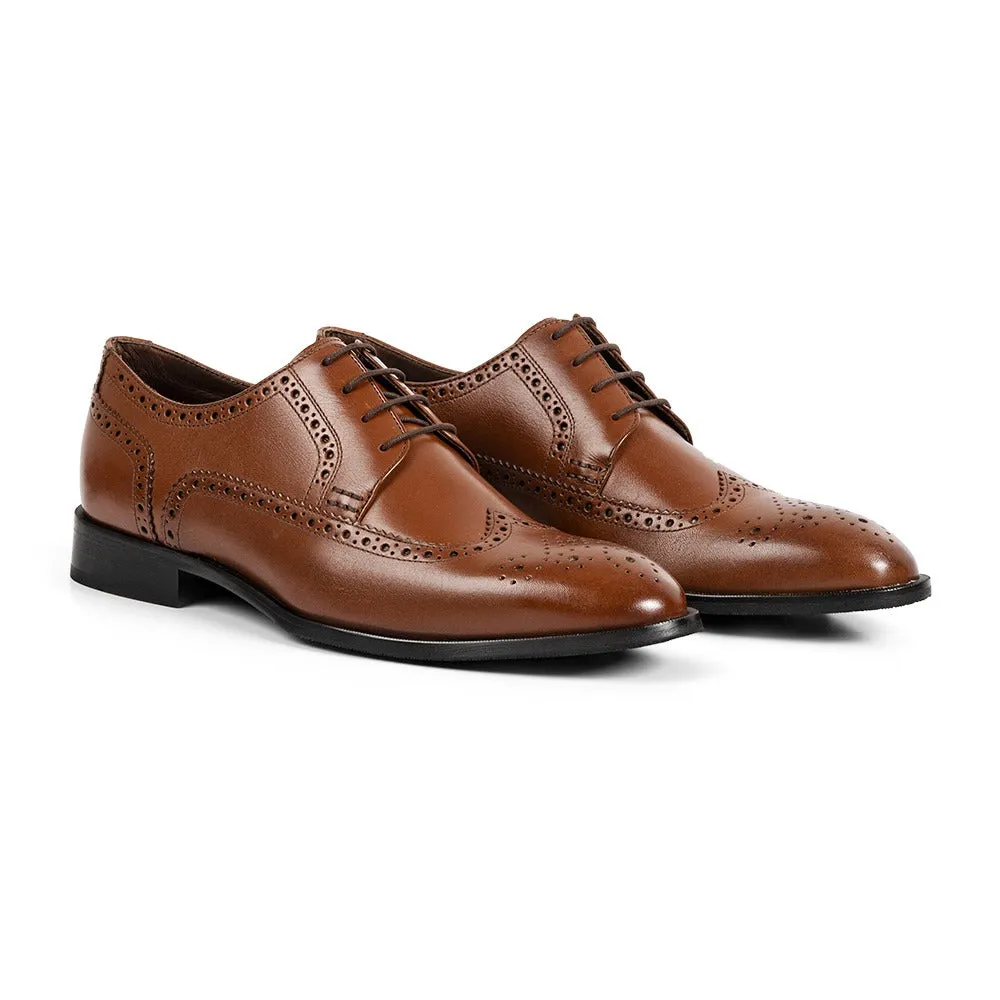 Bielsa Men's Leather Formal Brogue Shoes