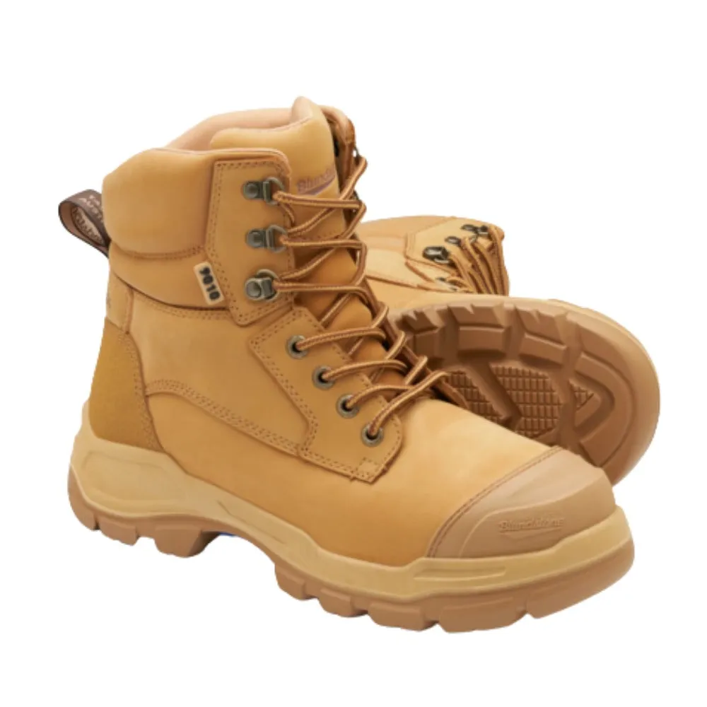 Blundstone 9010 Wheat Rotoflex XHD Nitrile Rubber Lace Up Safety Boots
