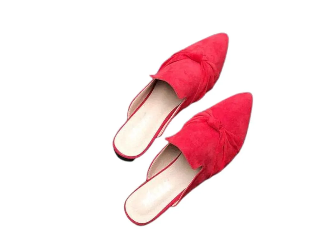 Bow Tie Slip-on Mule