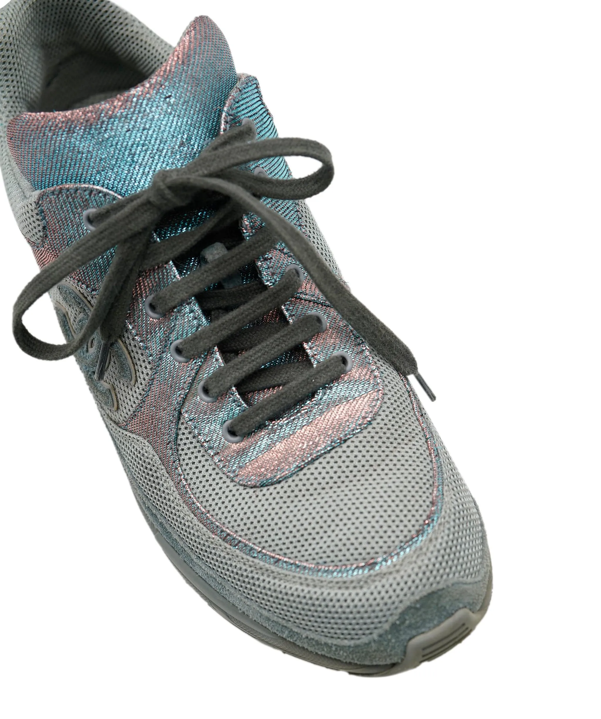 Chanel grey trainers ALL0348