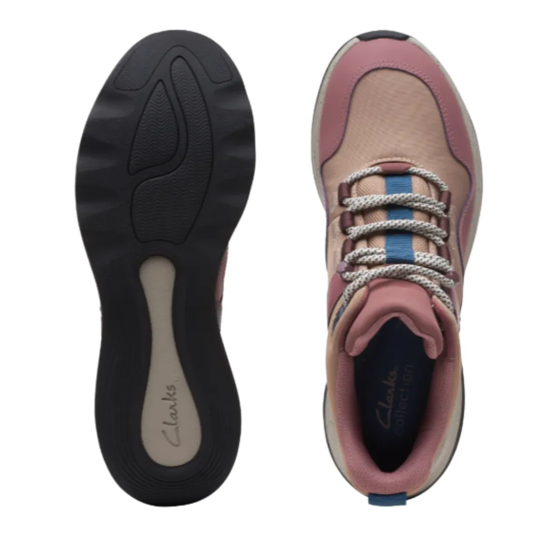 Clarks - Women's Jaunt Lo Sneakers - Taupe Leather