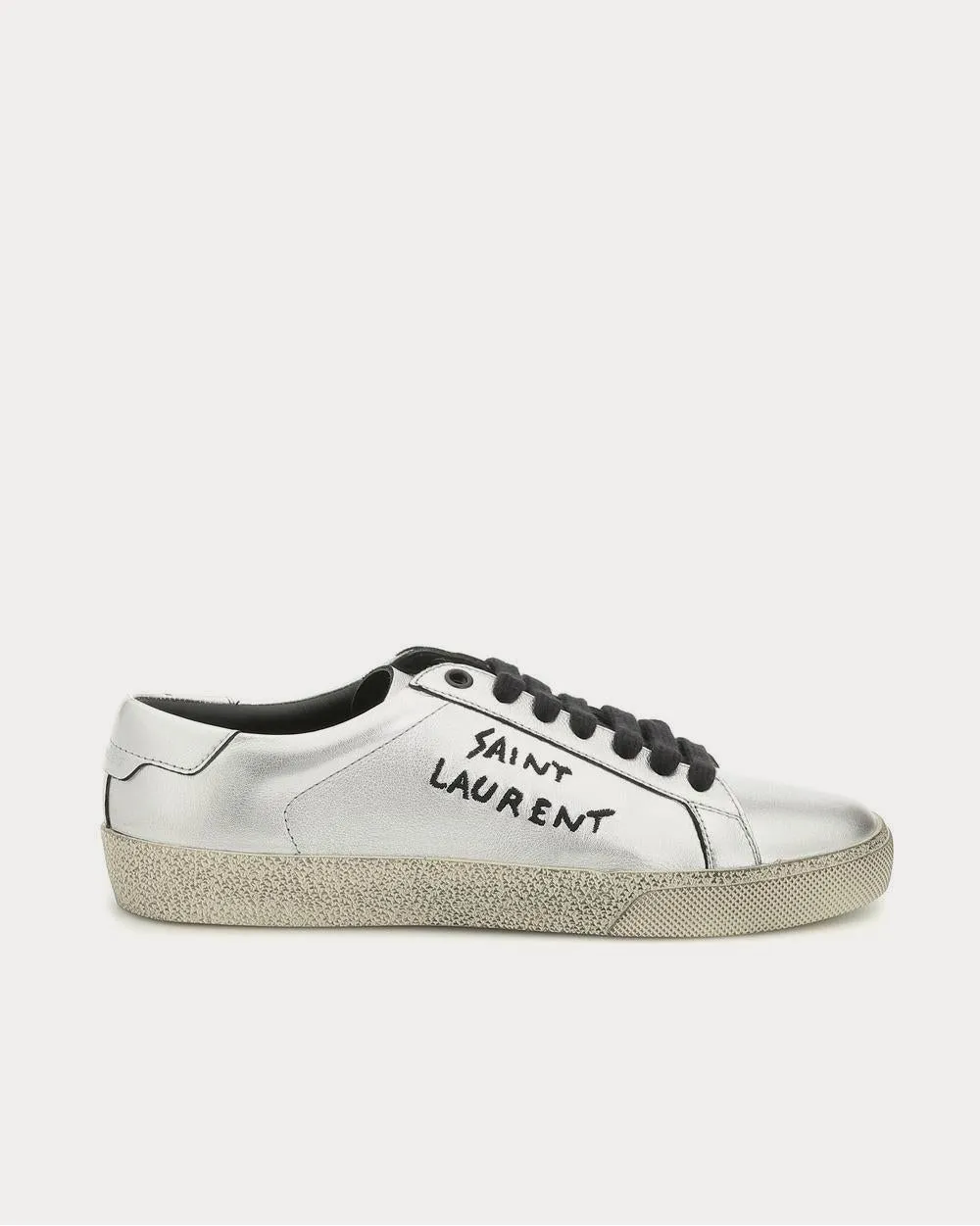 Court Classic SL/06 leather Silver Low Top Sneakers
