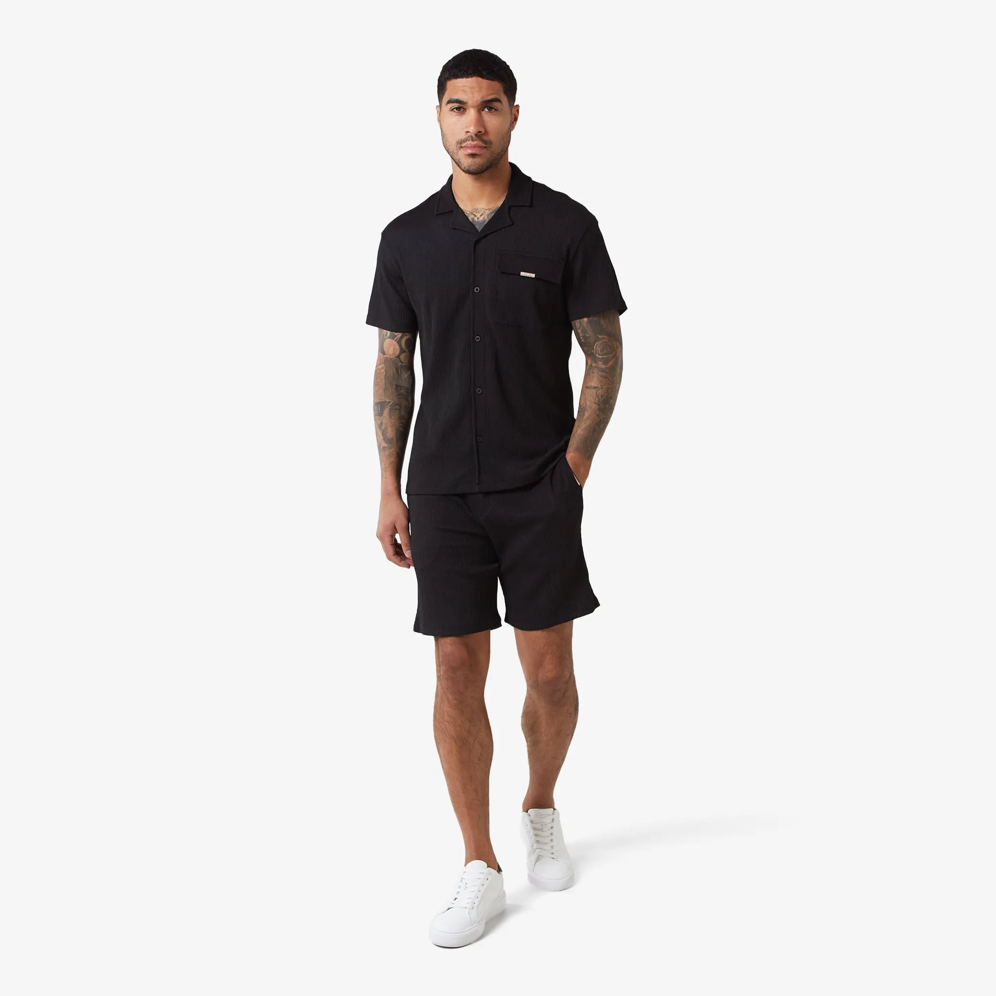 Crinkle Short | Black