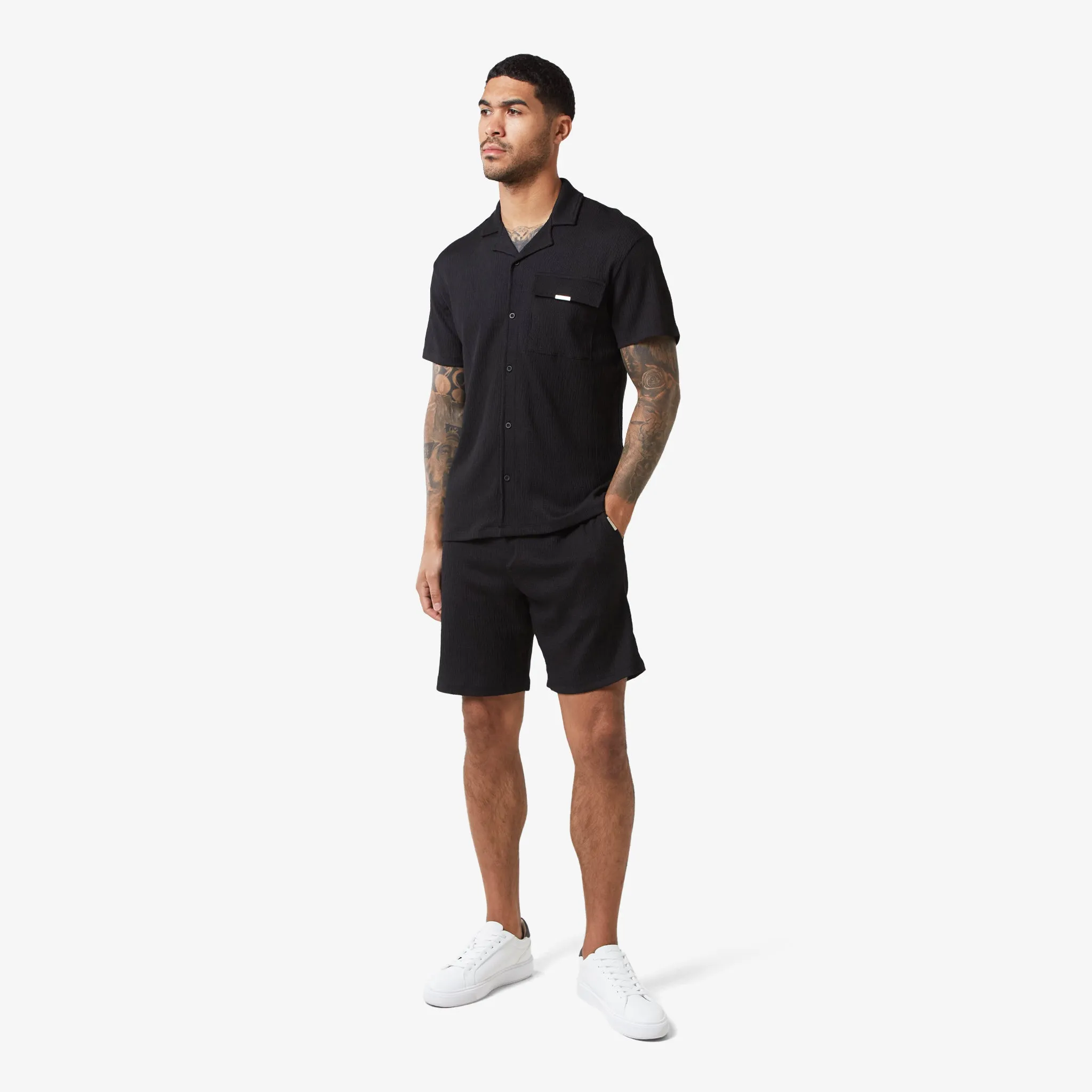 Crinkle Short | Black