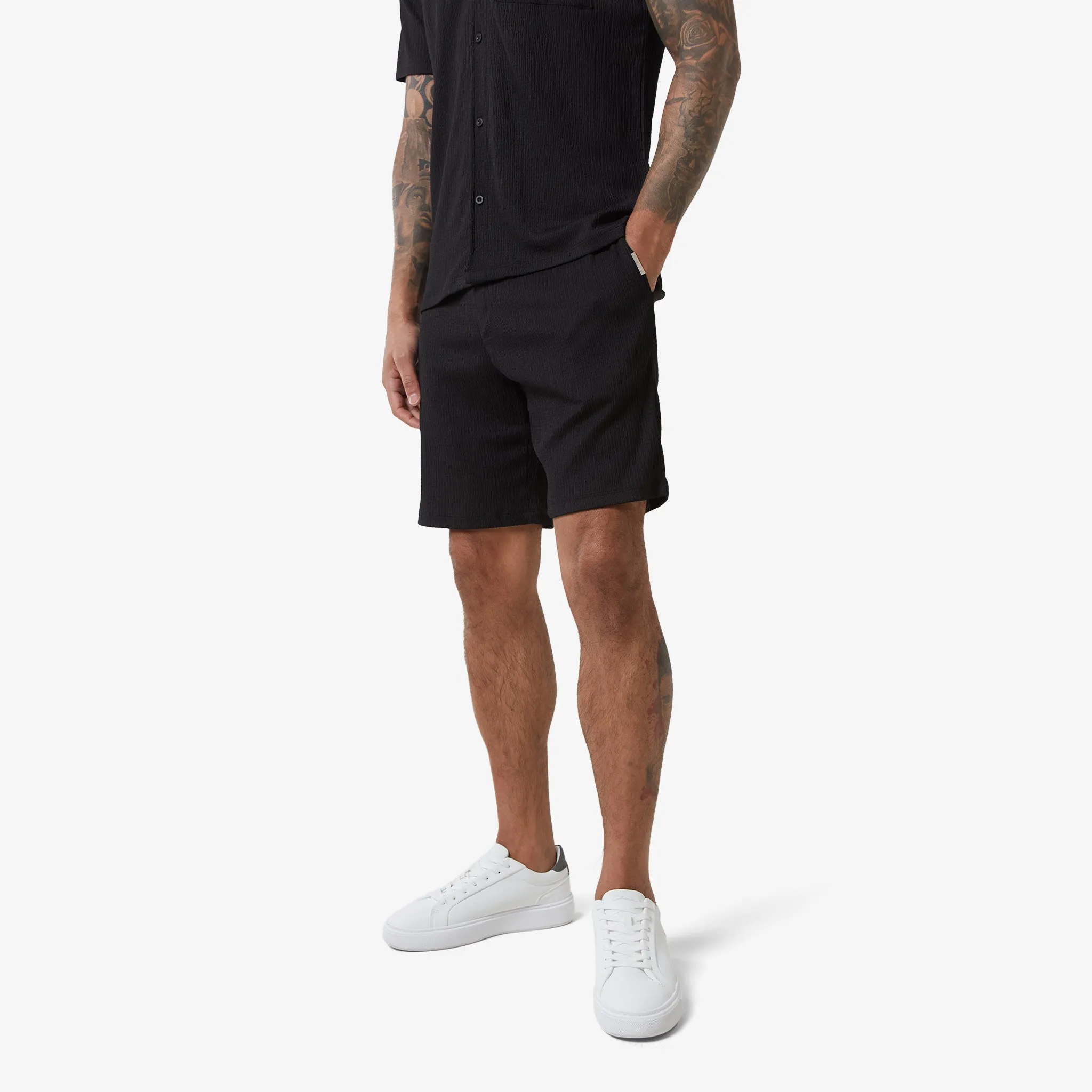 Crinkle Short | Black
