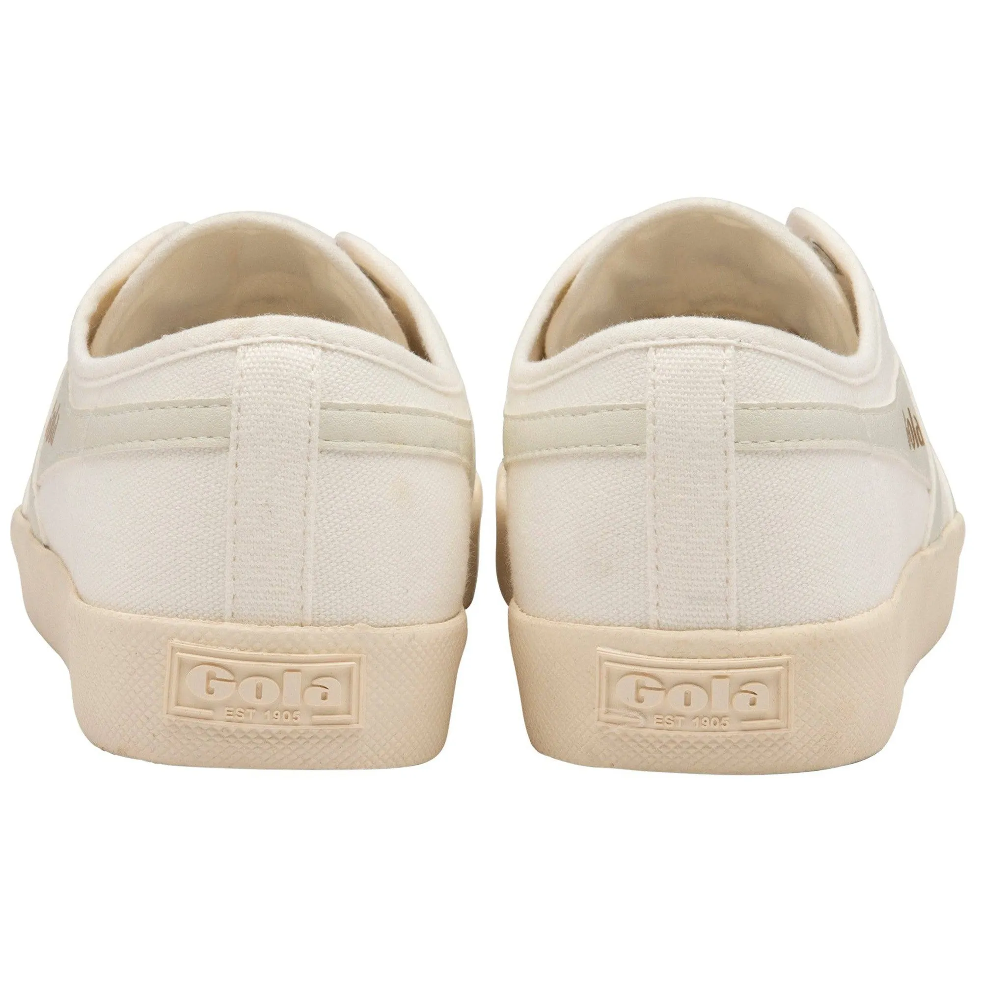 Gola Coaster Slip Ladies Off White Vegan Slip On Trainers