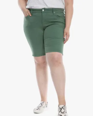 Haley Mid rise Bermuda | MYRTLE
