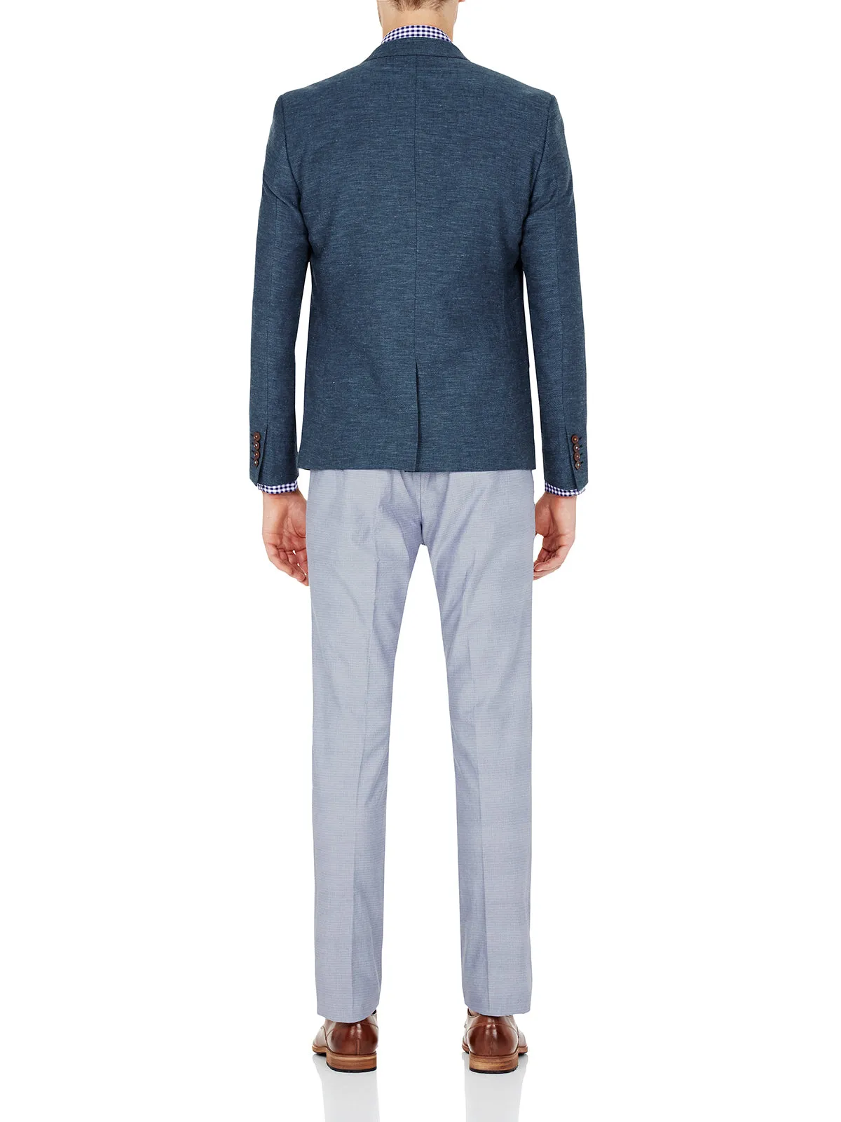 Jacquard Narrow Leg Trousers