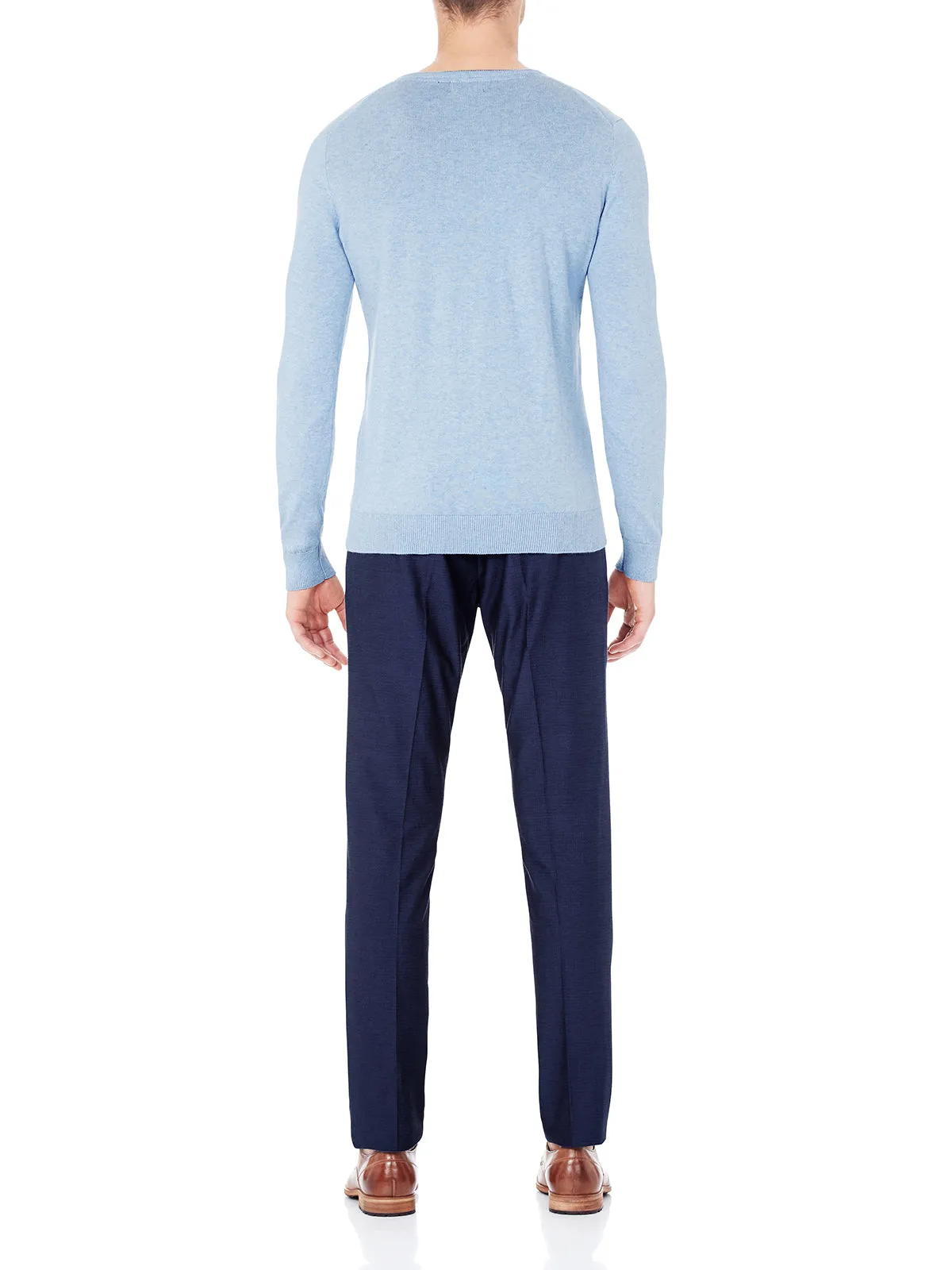 Jacquard Narrow Leg Trousers