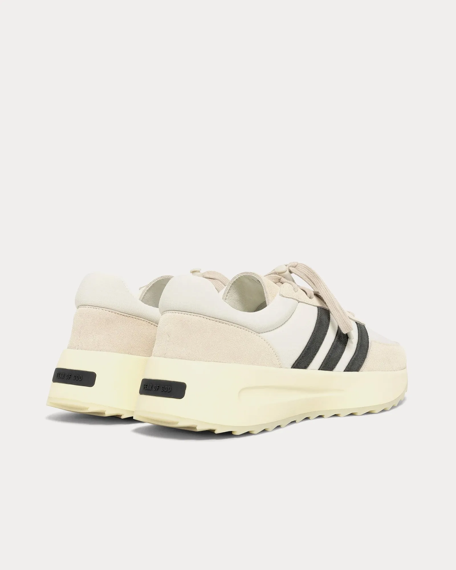 Los Angeles Runner Cream White / Cream White / Cream White Low Top Sneakers