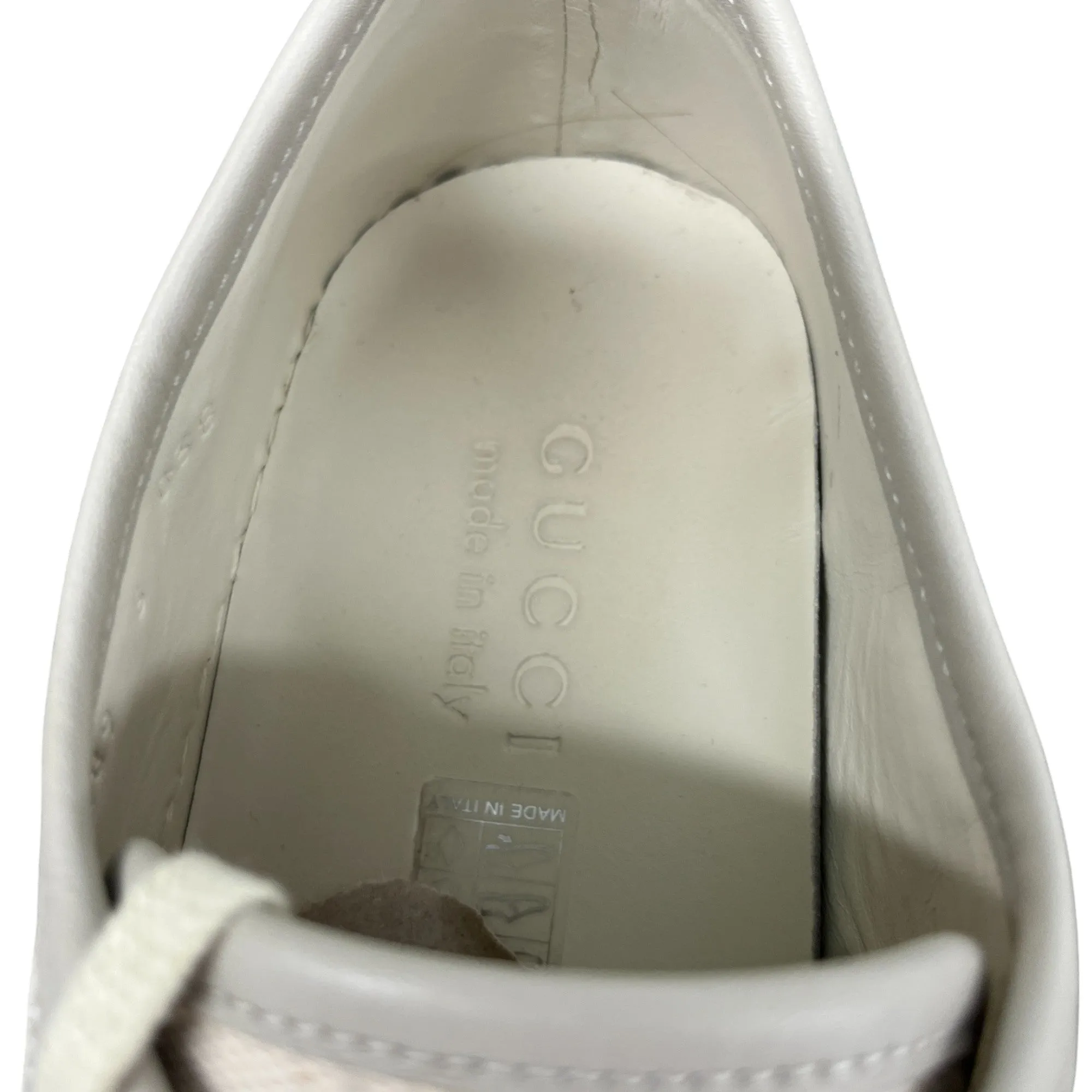 Men's Gg Supreme Low Trainers Cream Size EU 40 / UK 6