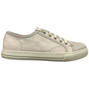 Men's Gg Supreme Low Trainers Cream Size EU 40 / UK 6
