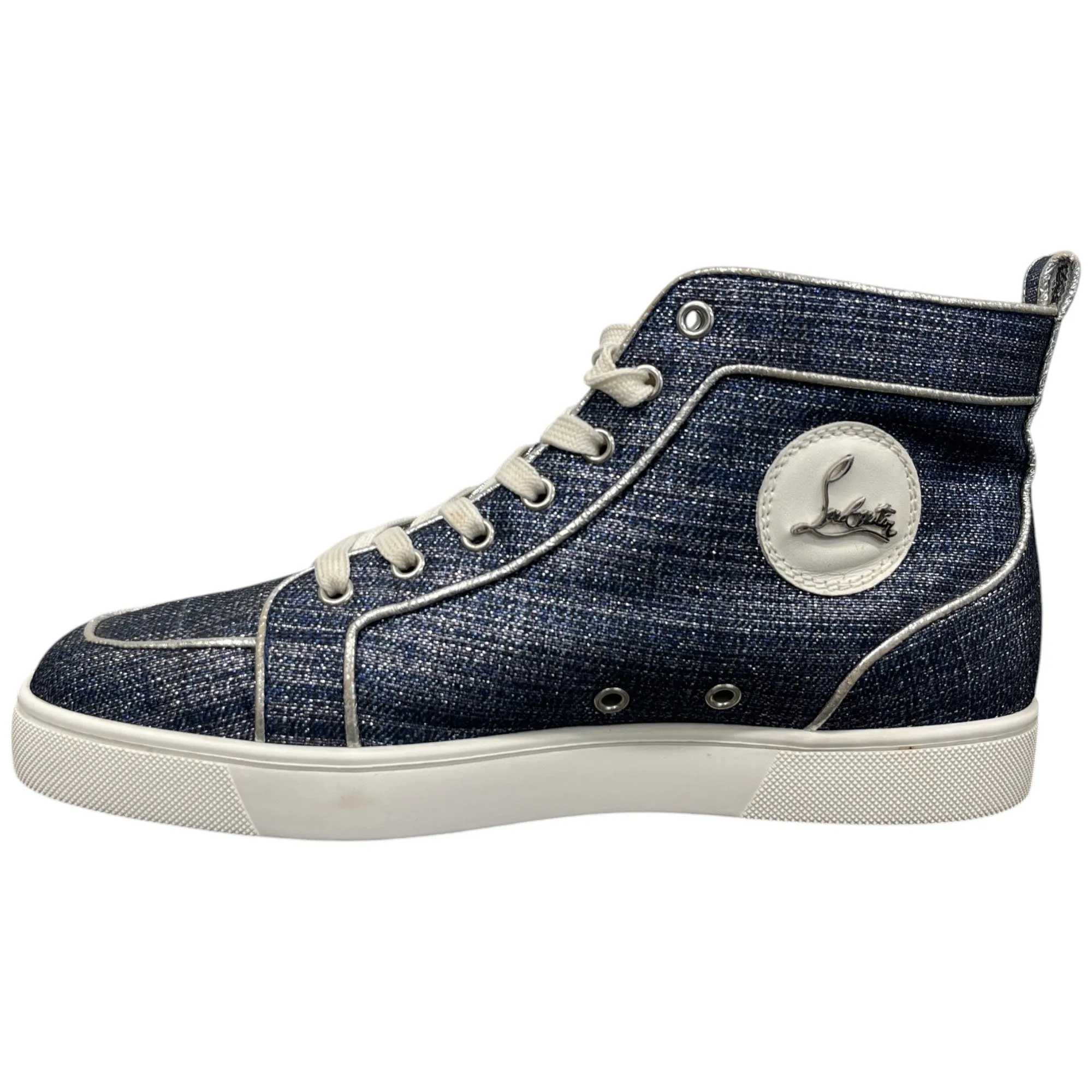 Men's Louis Junior Orlato High Trainers Blue Size EU 42 / UK 8