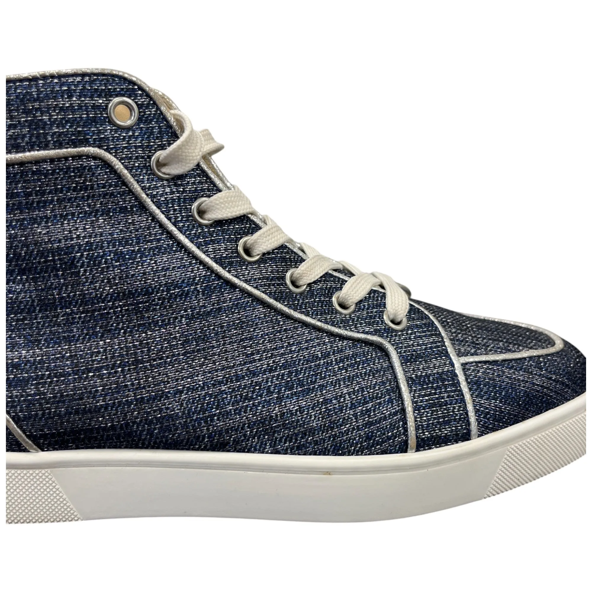 Men's Louis Junior Orlato High Trainers Blue Size EU 42 / UK 8