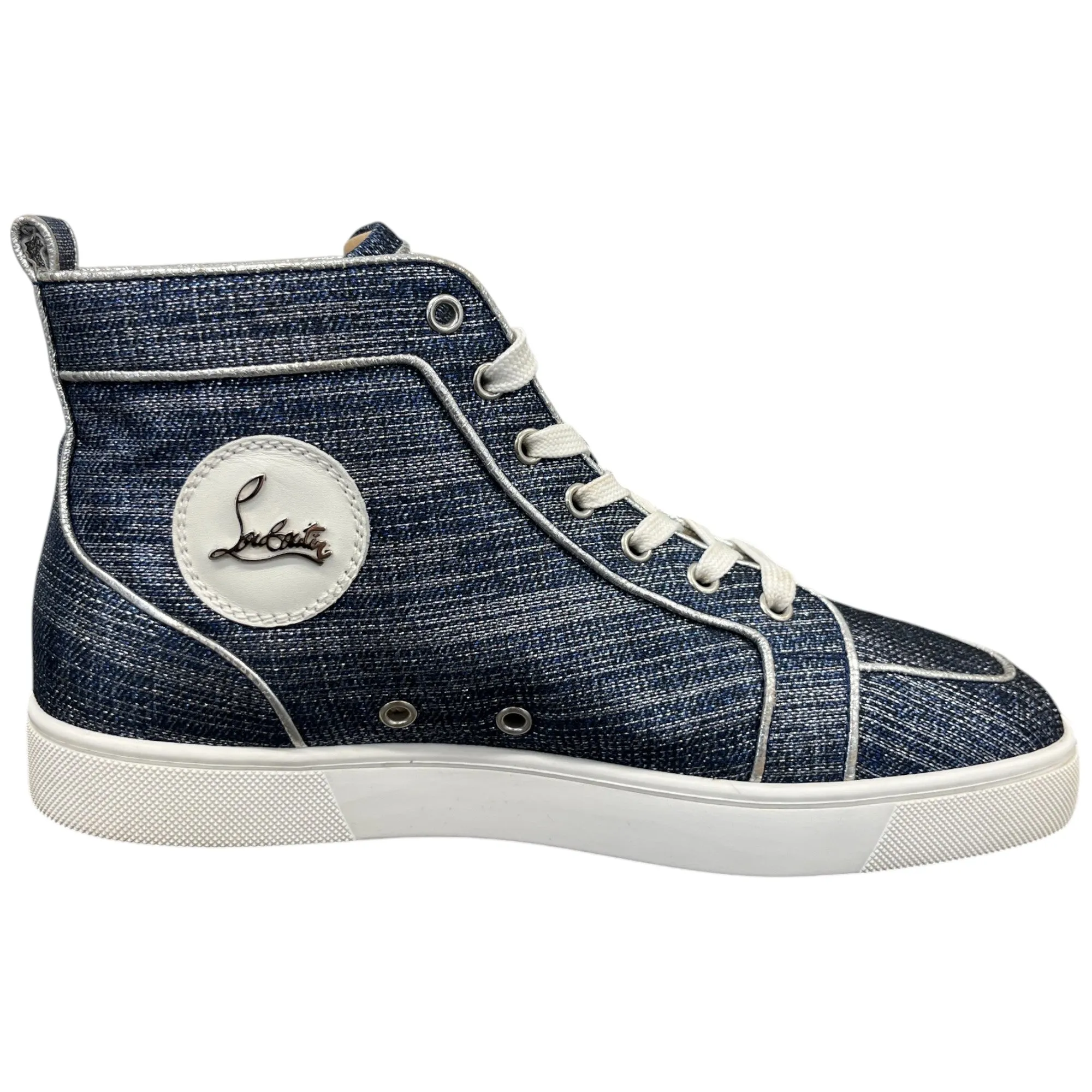 Men's Louis Junior Orlato High Trainers Blue Size EU 42 / UK 8