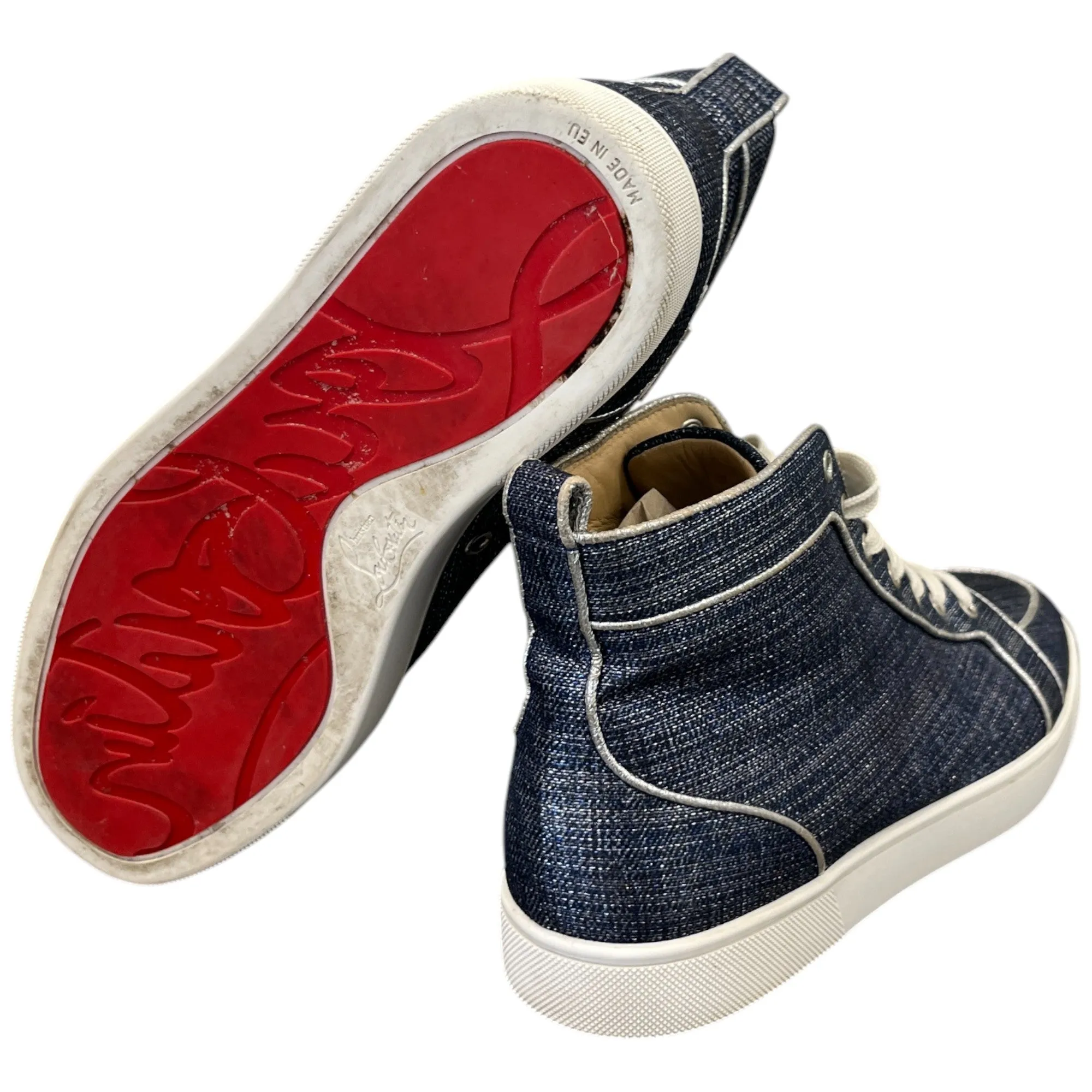 Men's Louis Junior Orlato High Trainers Blue Size EU 42 / UK 8