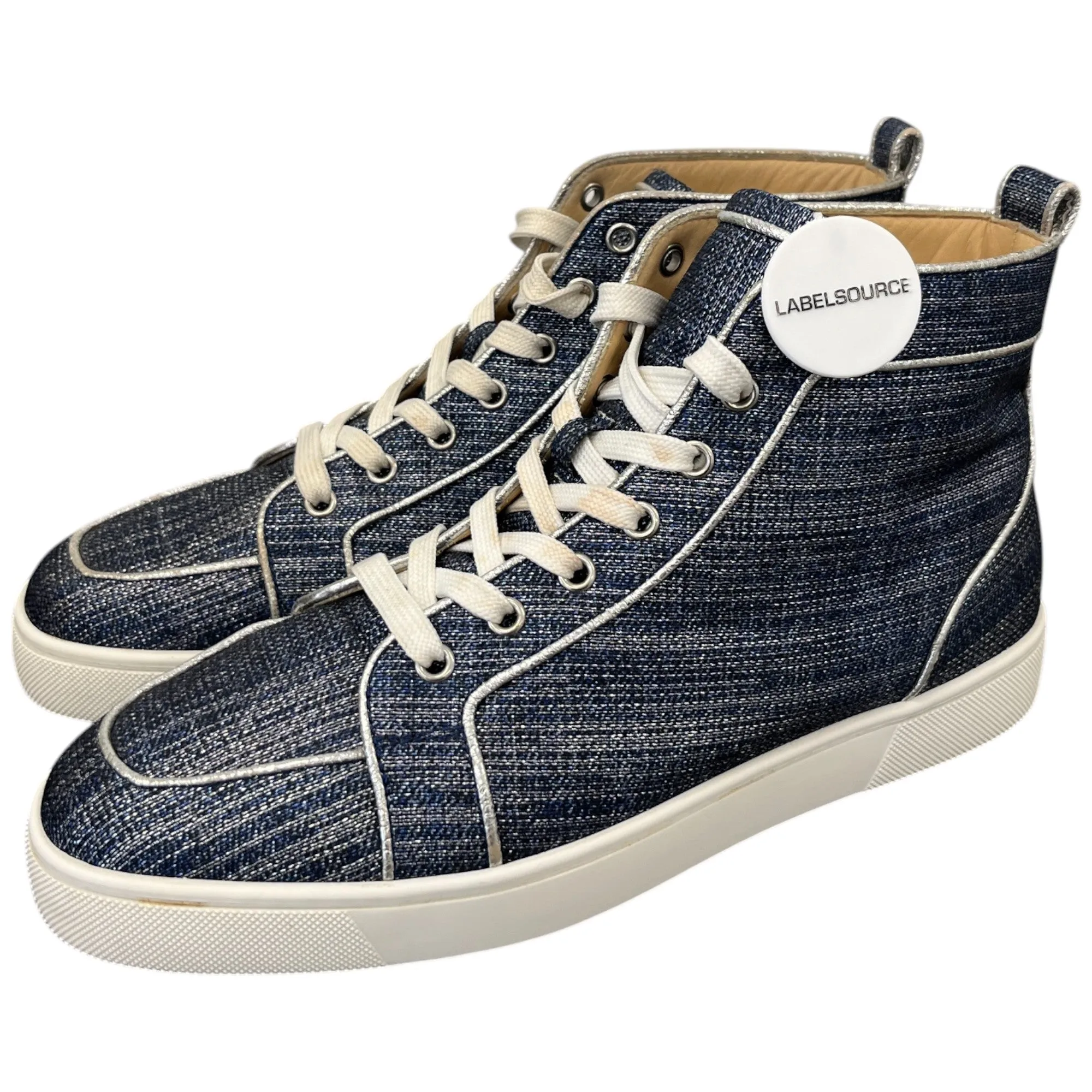Men's Louis Junior Orlato High Trainers Blue Size EU 42 / UK 8
