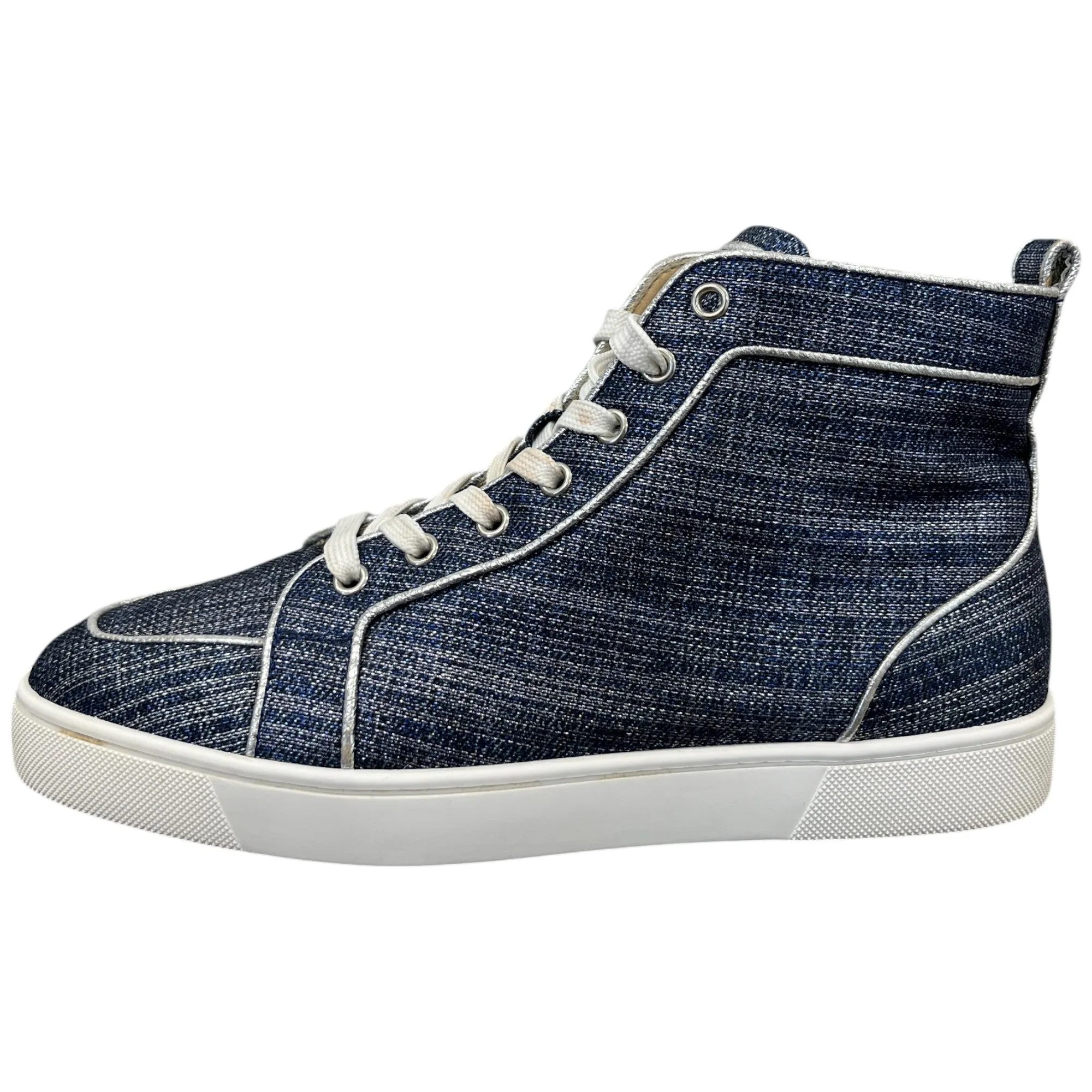 Men's Louis Junior Orlato High Trainers Blue Size EU 42 / UK 8