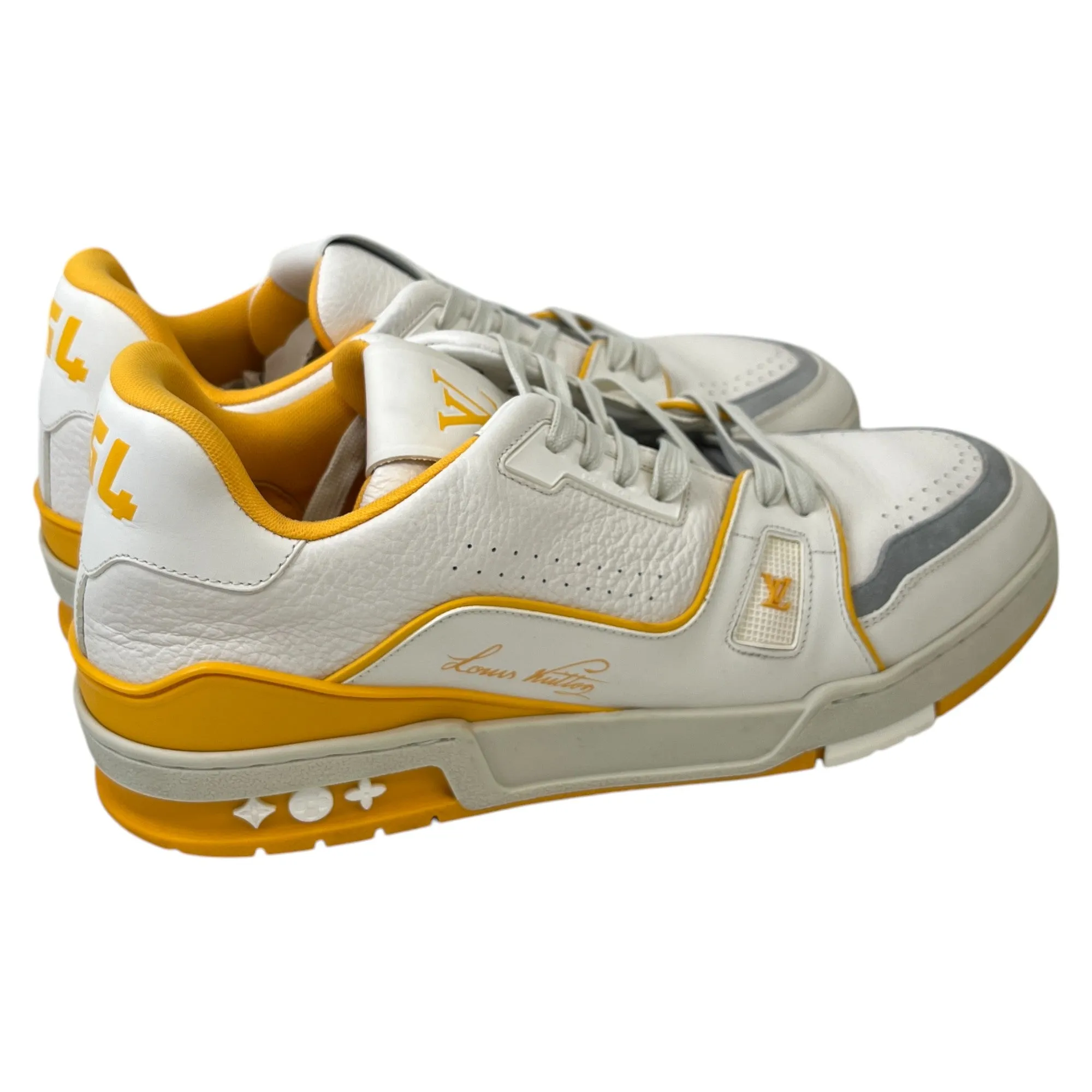 Men's Lv Low Trainers Yellow Size EU 43 / UK 9