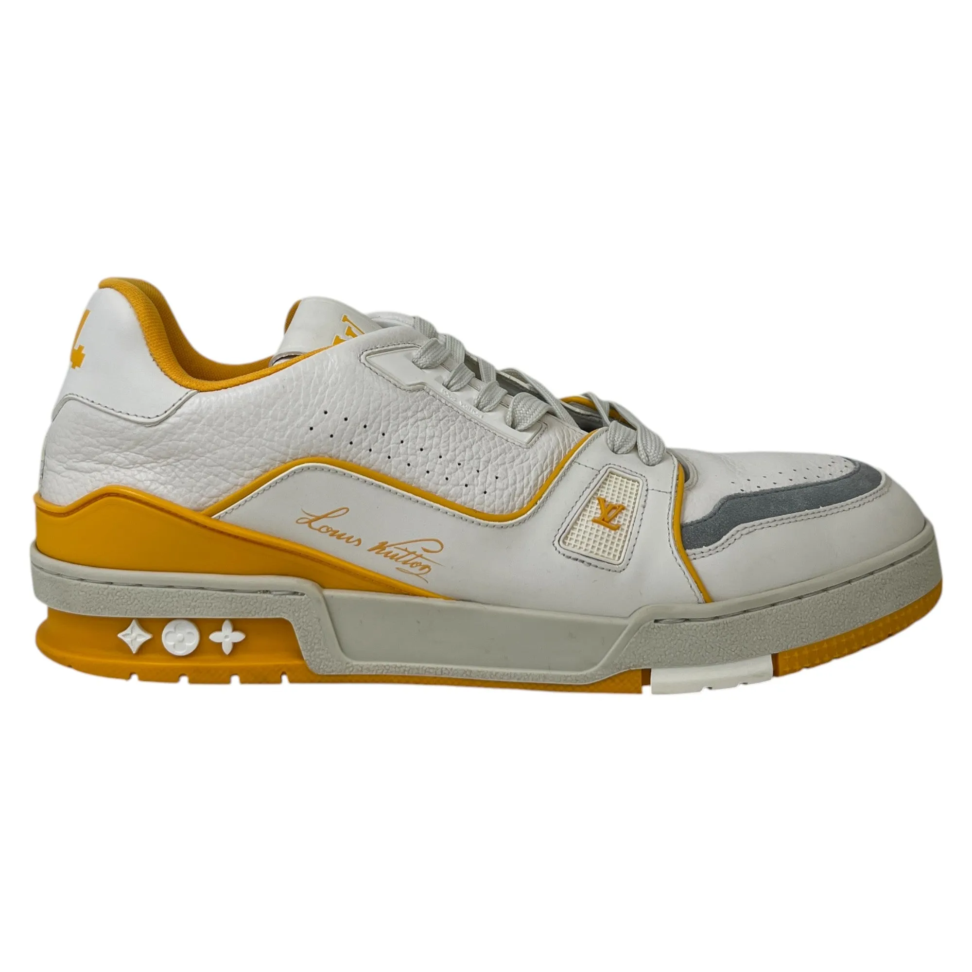 Men's Lv Low Trainers Yellow Size EU 43 / UK 9