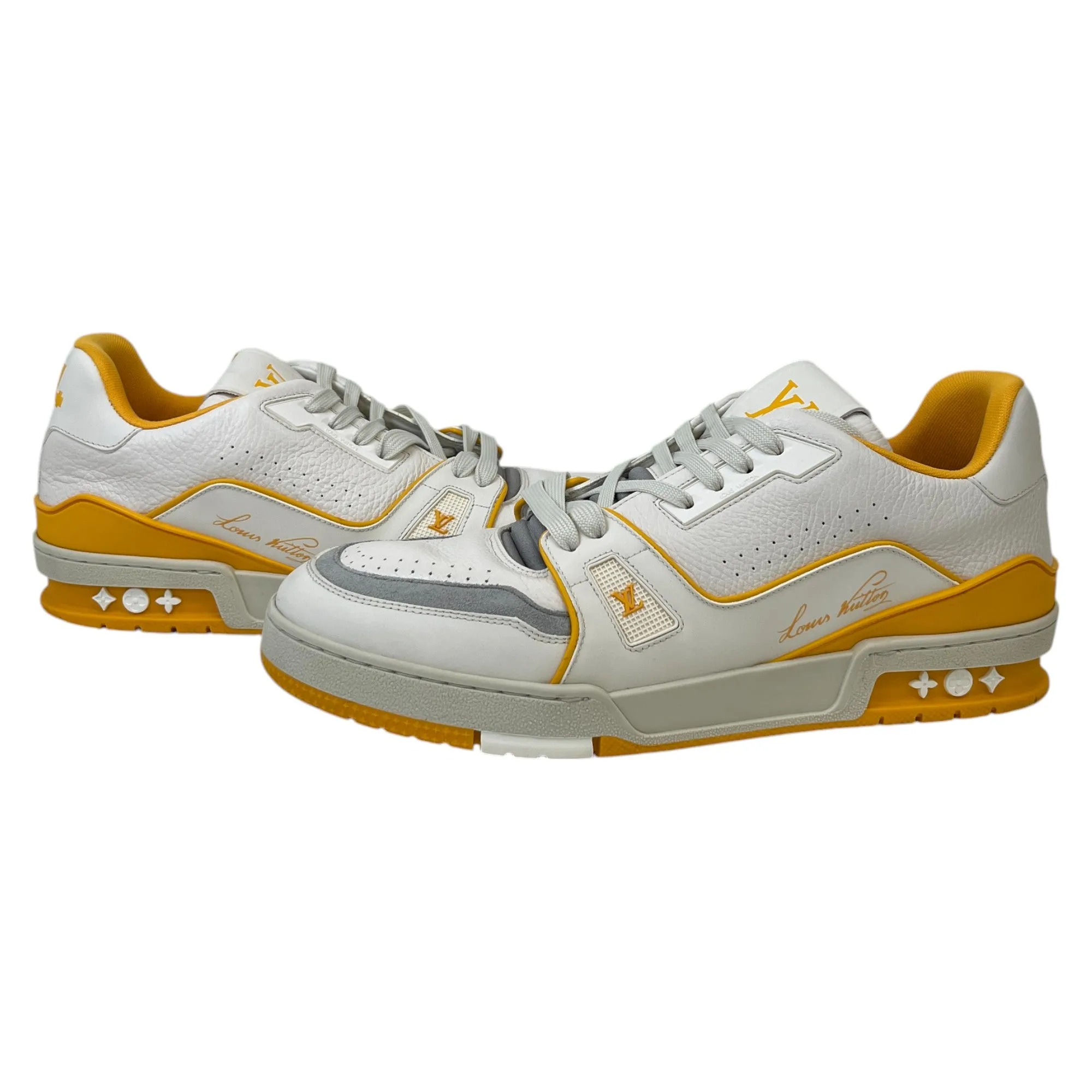 Men's Lv Low Trainers Yellow Size EU 43 / UK 9