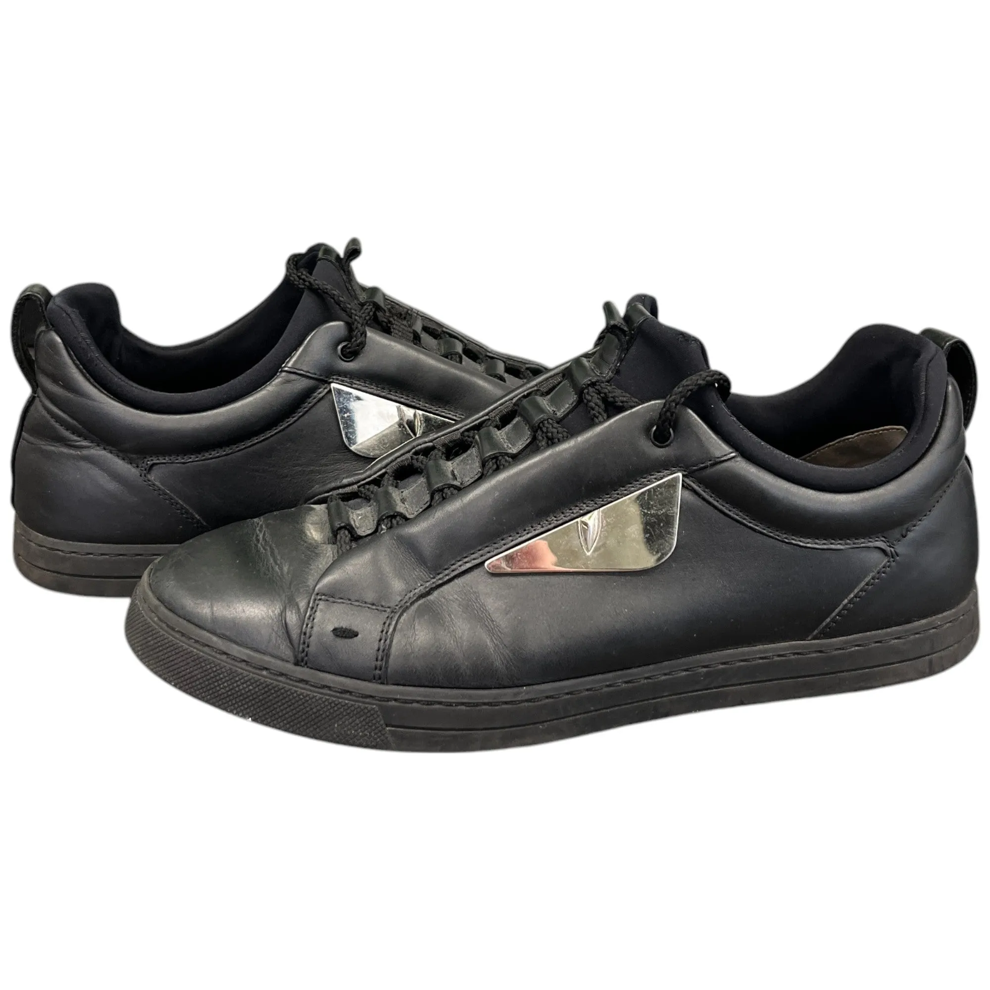 Men's Monster Eye Low Trainers Black Size EU 41 / UK 7