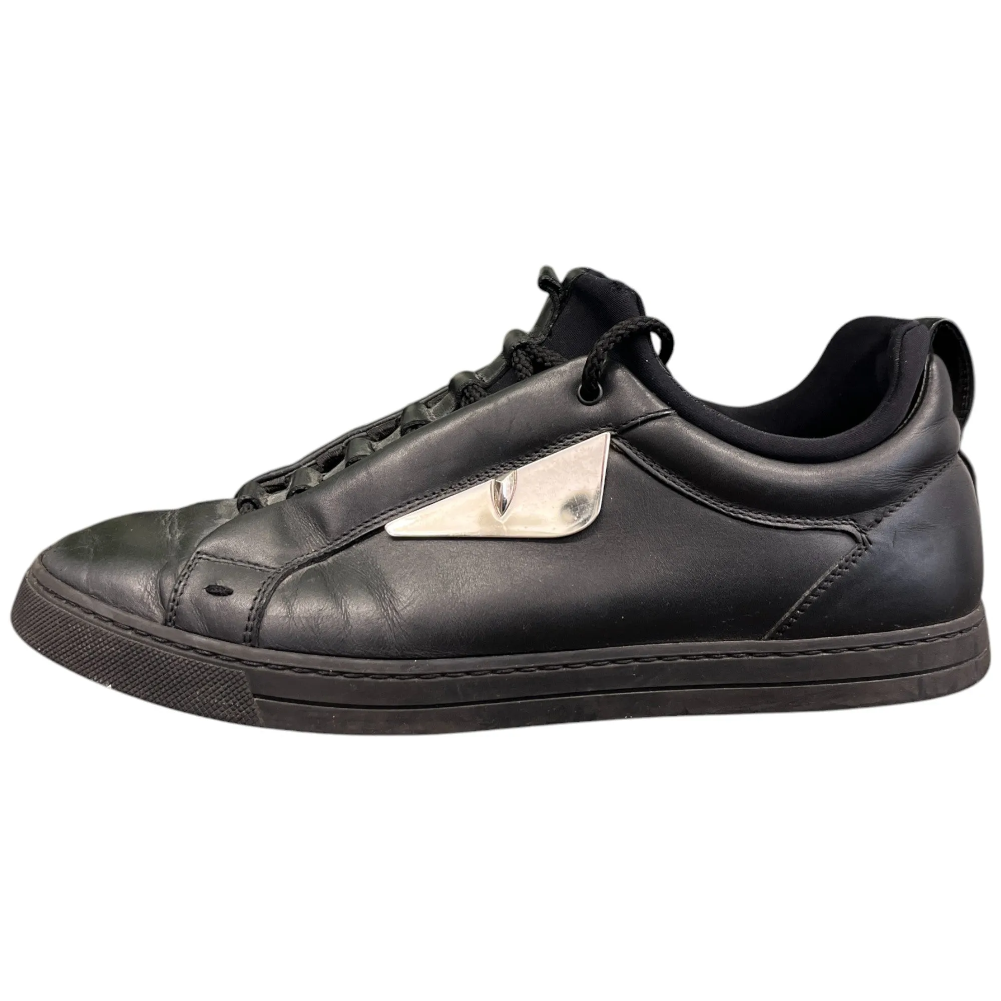 Men's Monster Eye Low Trainers Black Size EU 41 / UK 7