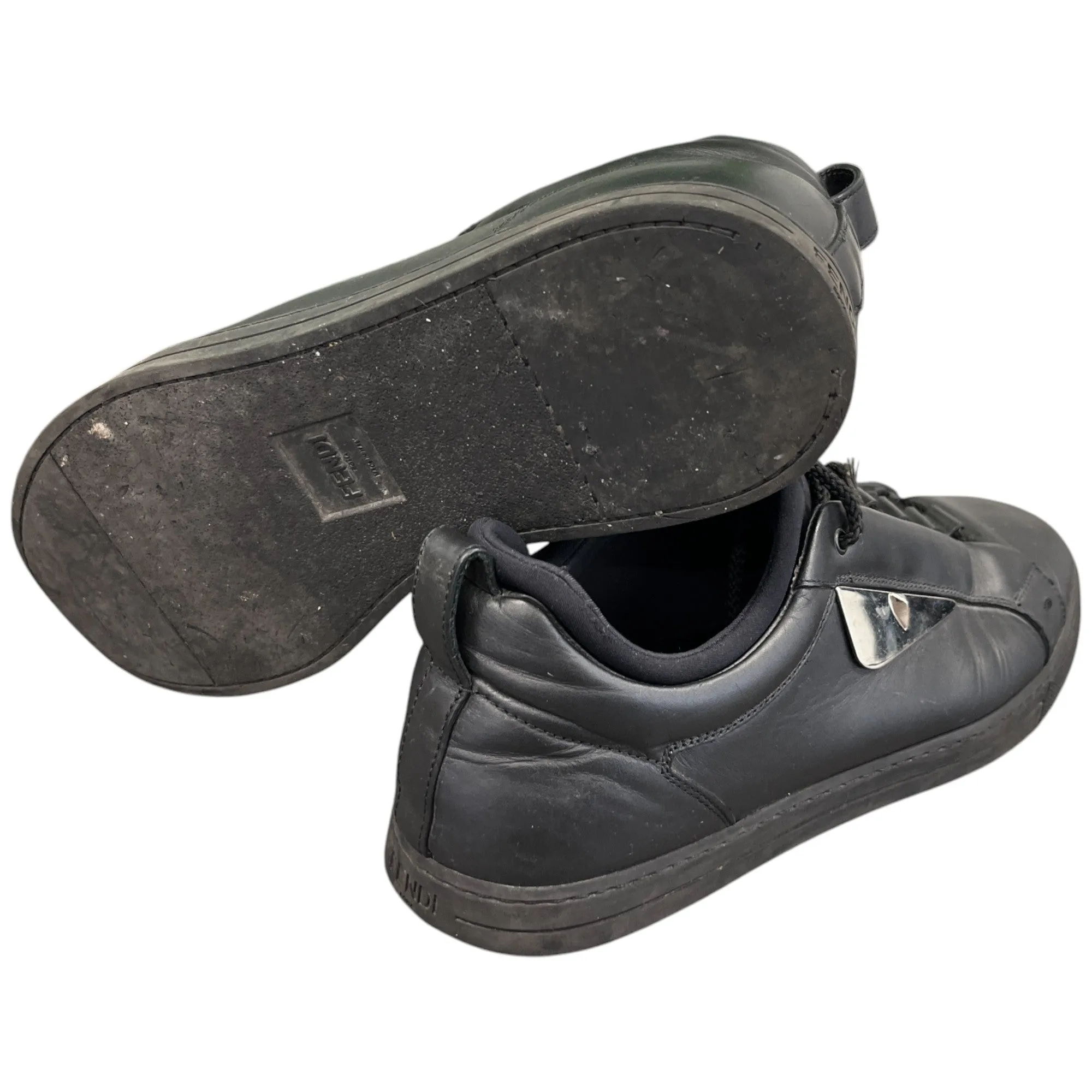 Men's Monster Eye Low Trainers Black Size EU 41 / UK 7