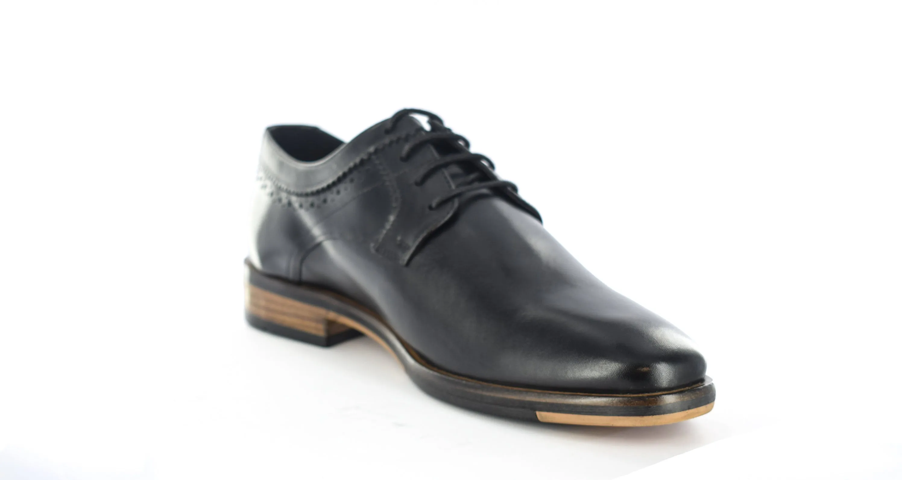 Mens Orignal Leather Formal Laceup Shoes Black