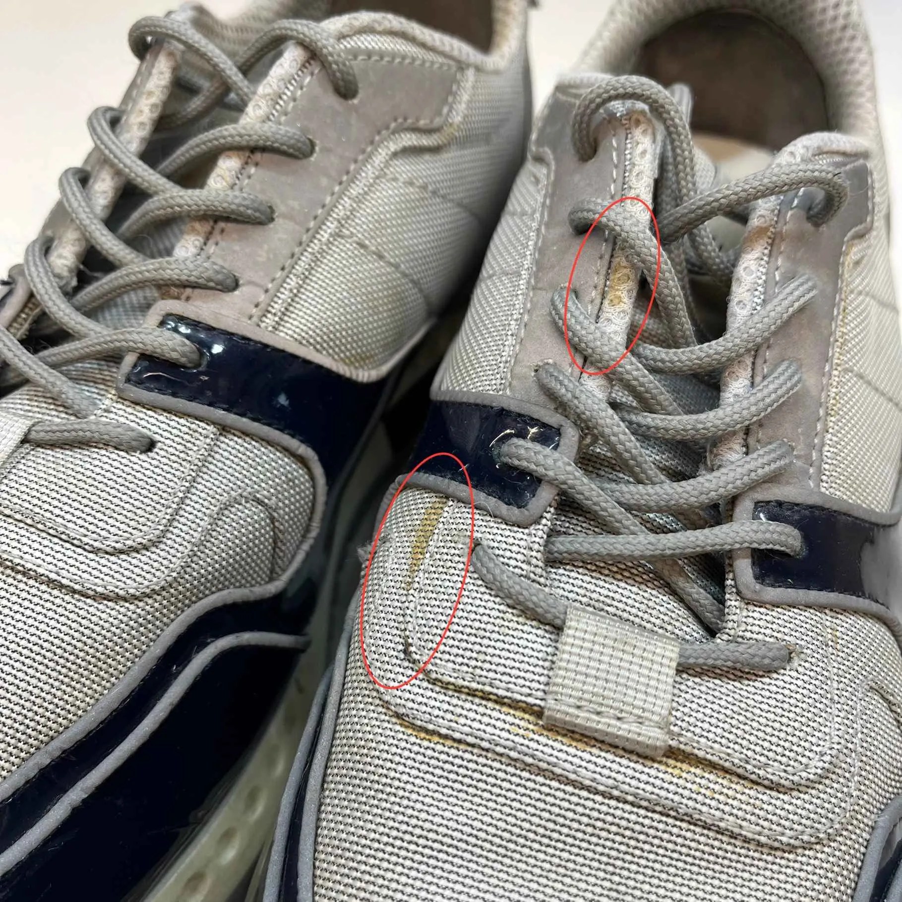 Men's Runner Active Low Trainers Grey Size EU 41 / UK 7