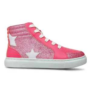 Miss Hannah Sneaker in Hot Pink - Kids from Yosi Samra