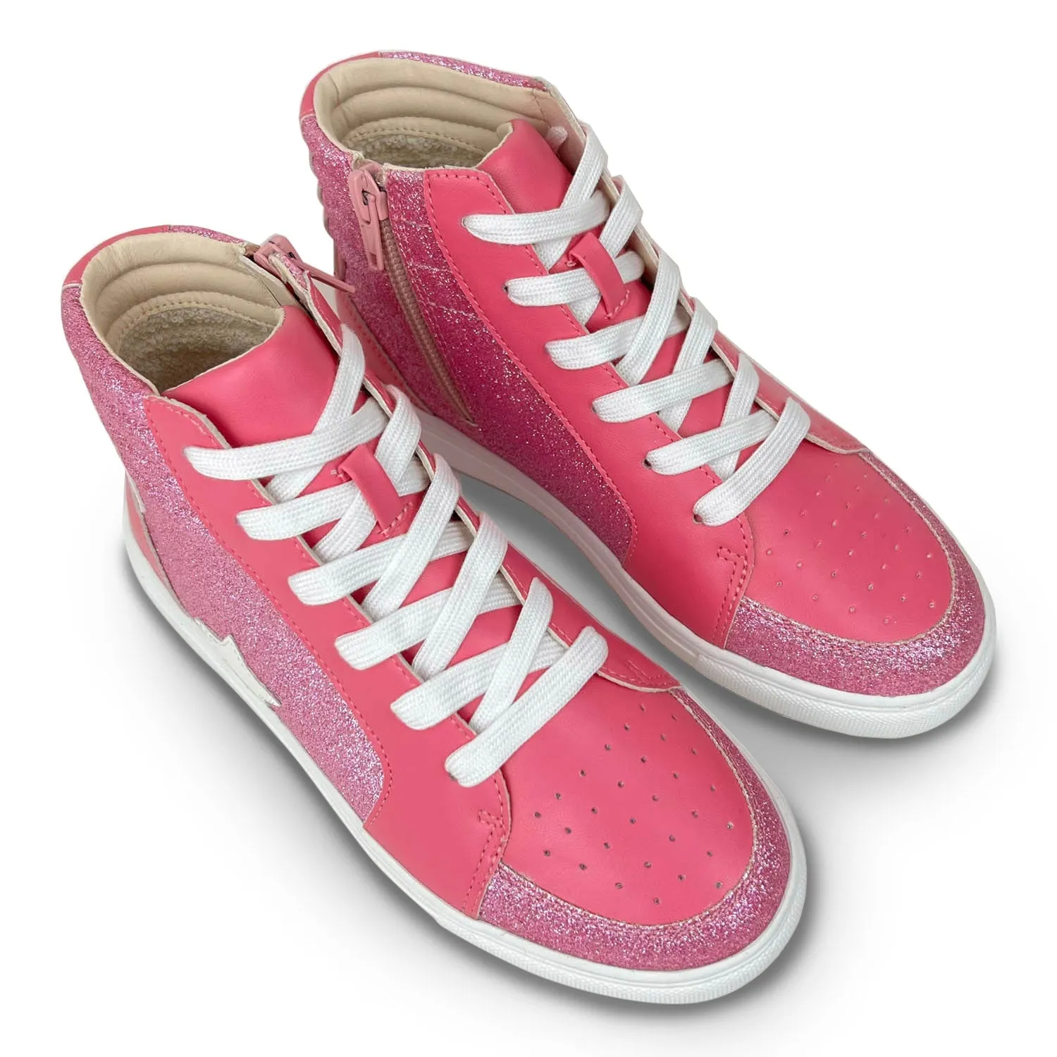 Miss Hannah Sneaker in Hot Pink - Kids from Yosi Samra