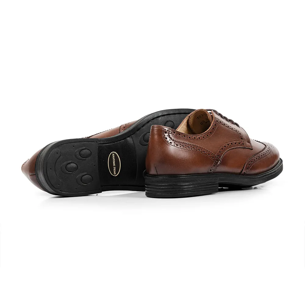 Murilo Men's Leather Formal Brogue Shoes