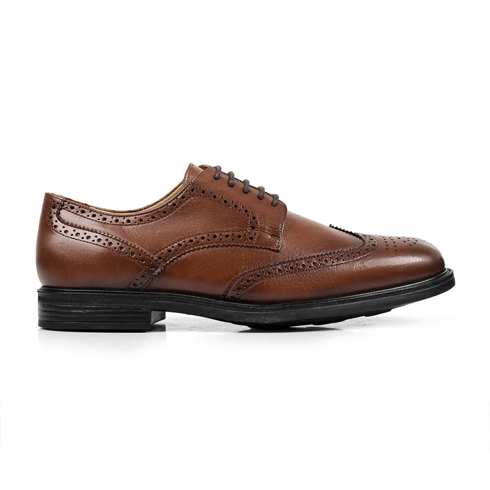 Murilo Men's Leather Formal Brogue Shoes