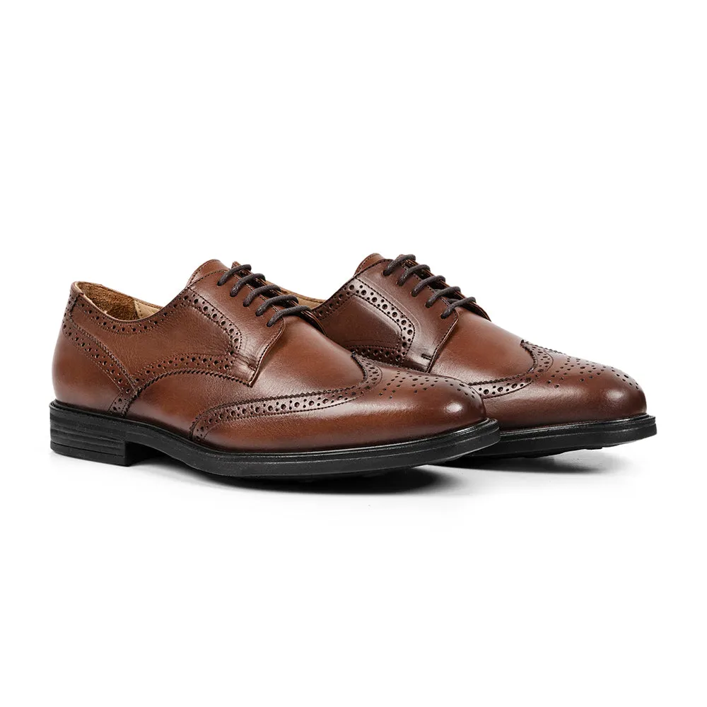 Murilo Men's Leather Formal Brogue Shoes