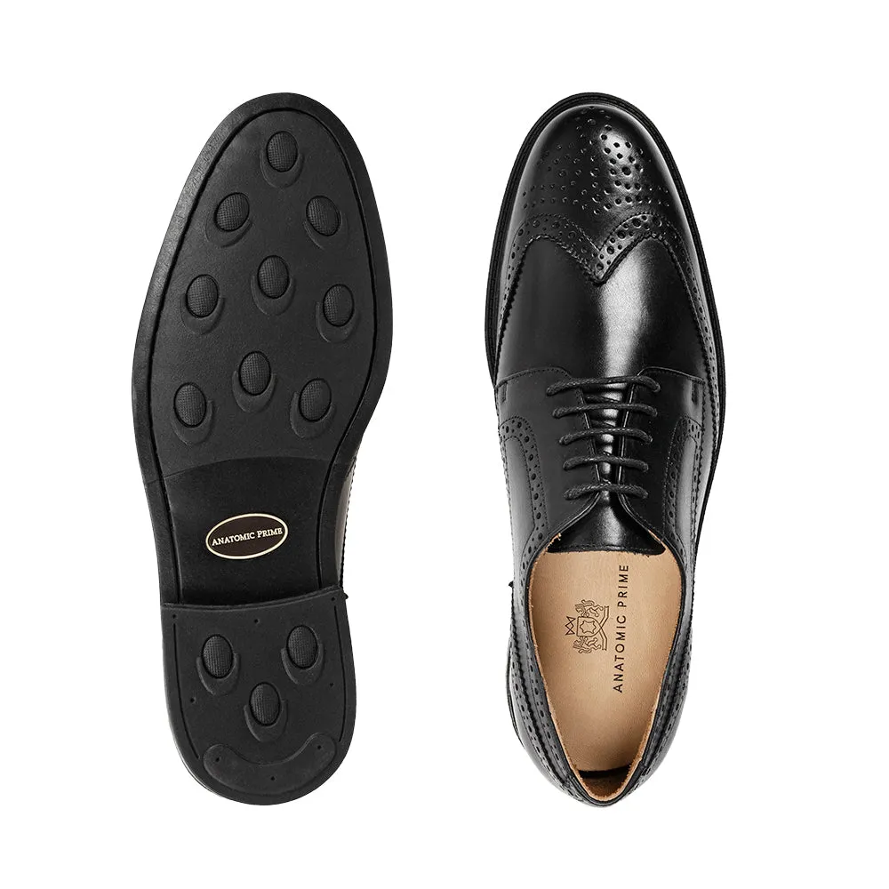 Murilo Men's Leather Formal Brogue Shoes