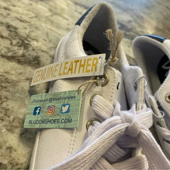 NWT Blu Dor White Sneakers Size 8.5