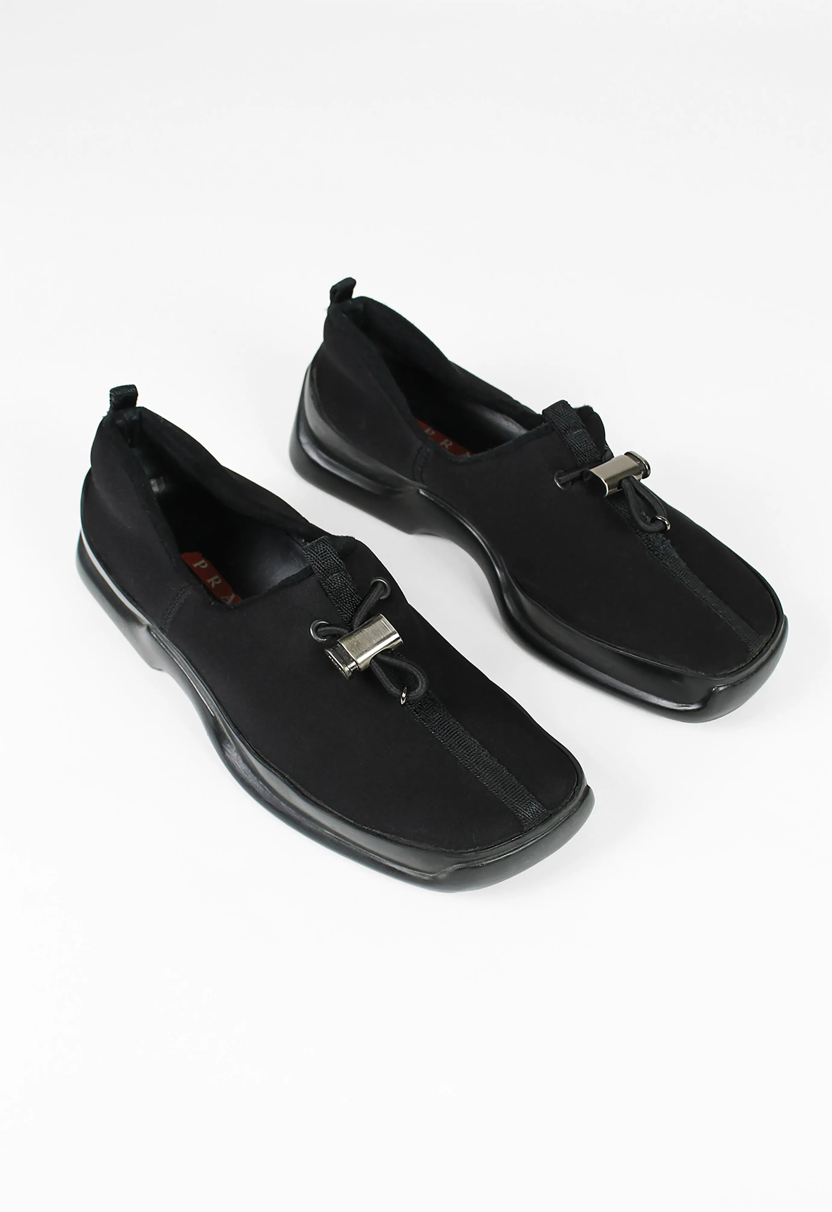 PRADA FW 1999 NEOPRENE TOGGLE TRAINERS