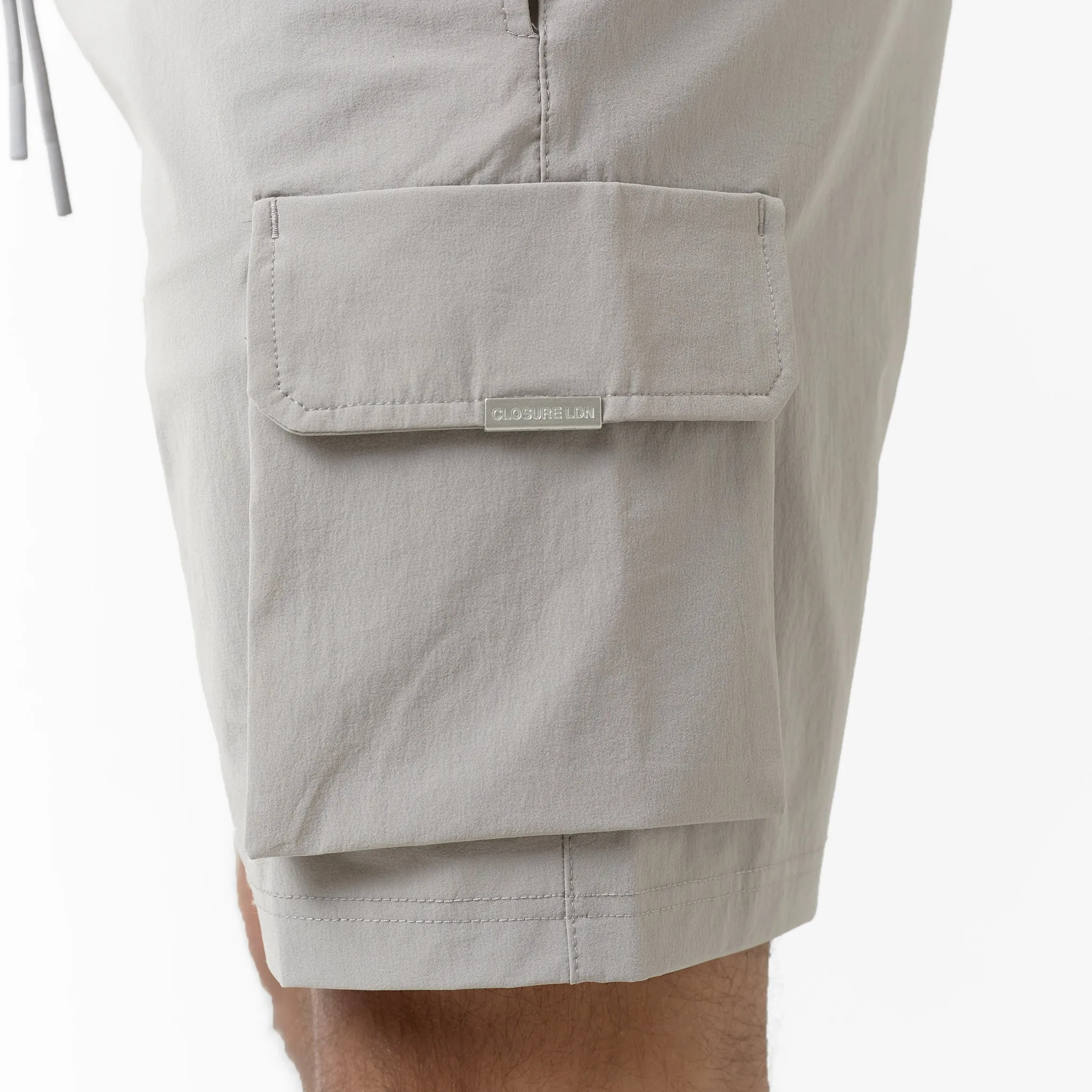 Premium Tech Cargo Short | Stone