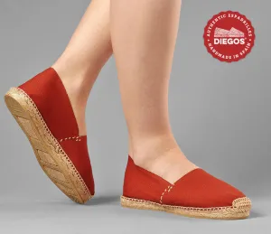 Terracotta espadrilles