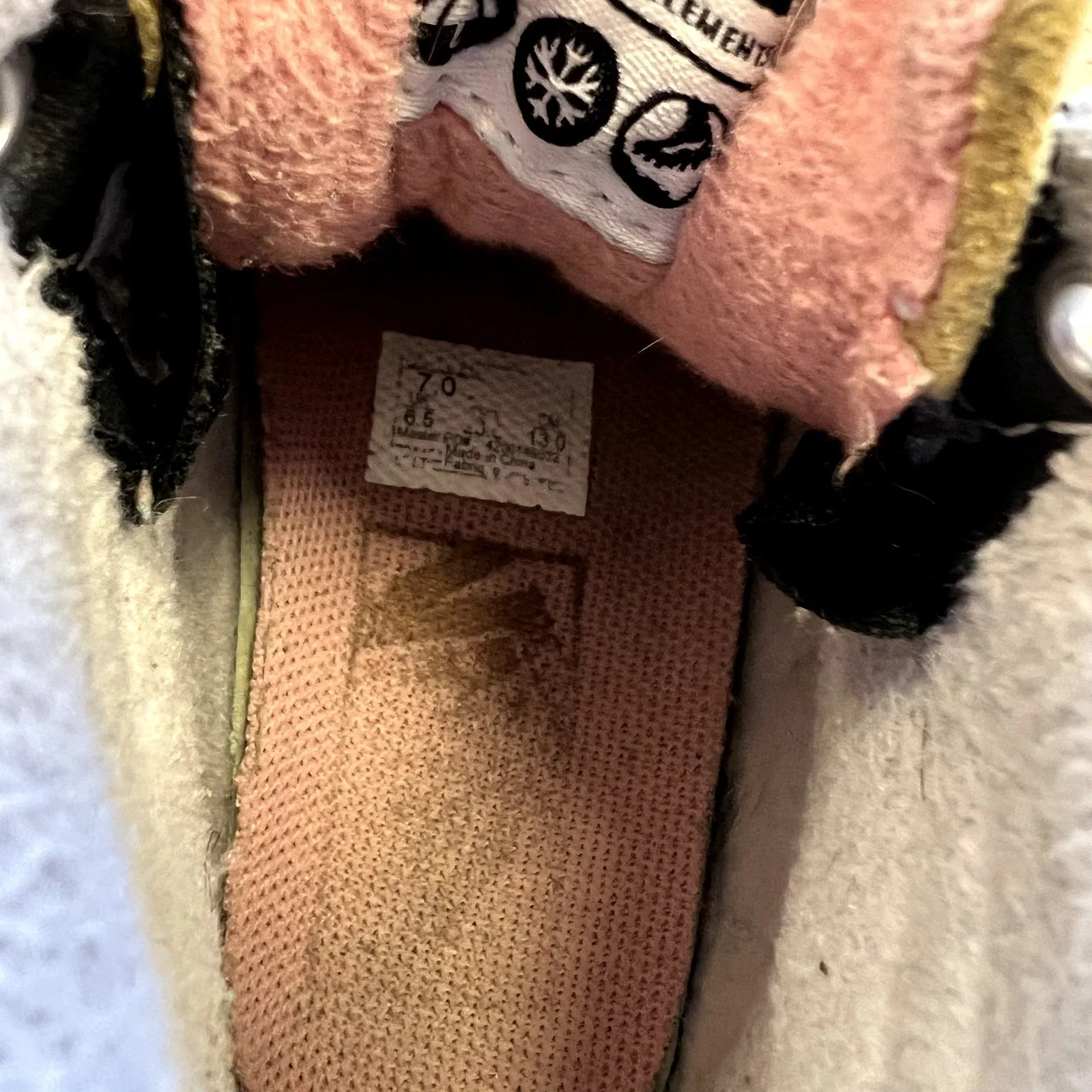 Van's Girls High Top Sk8 Sneakers Size 7