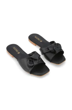 Women Slippers -  BLACK (ORFS-79 BLACK)