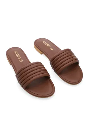 Women Slippers -  BROWN (ORFS-84 BROWN)