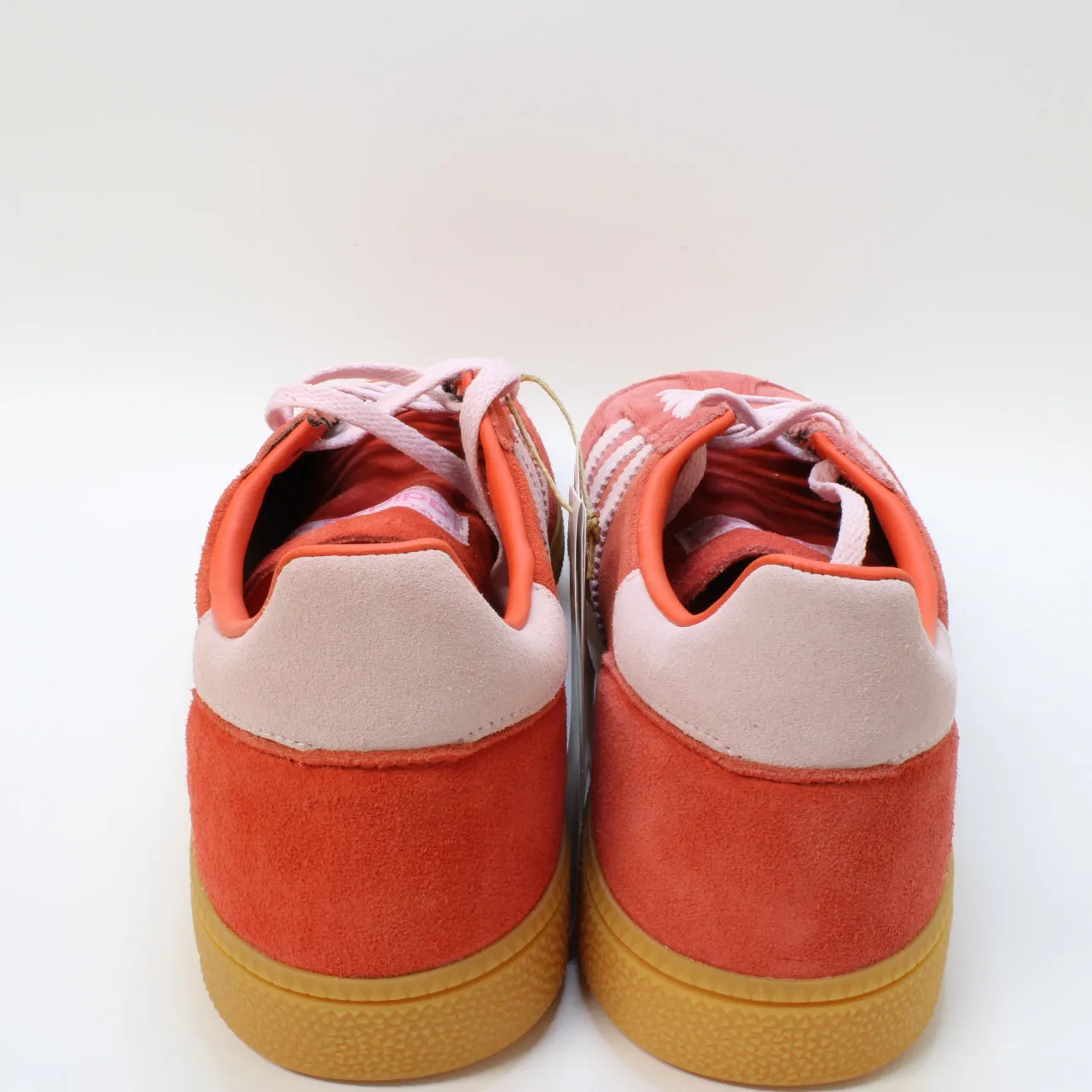Womens Adidas Handball Spezial Bright Red Clear Pink Gum Uk Size 8.5
